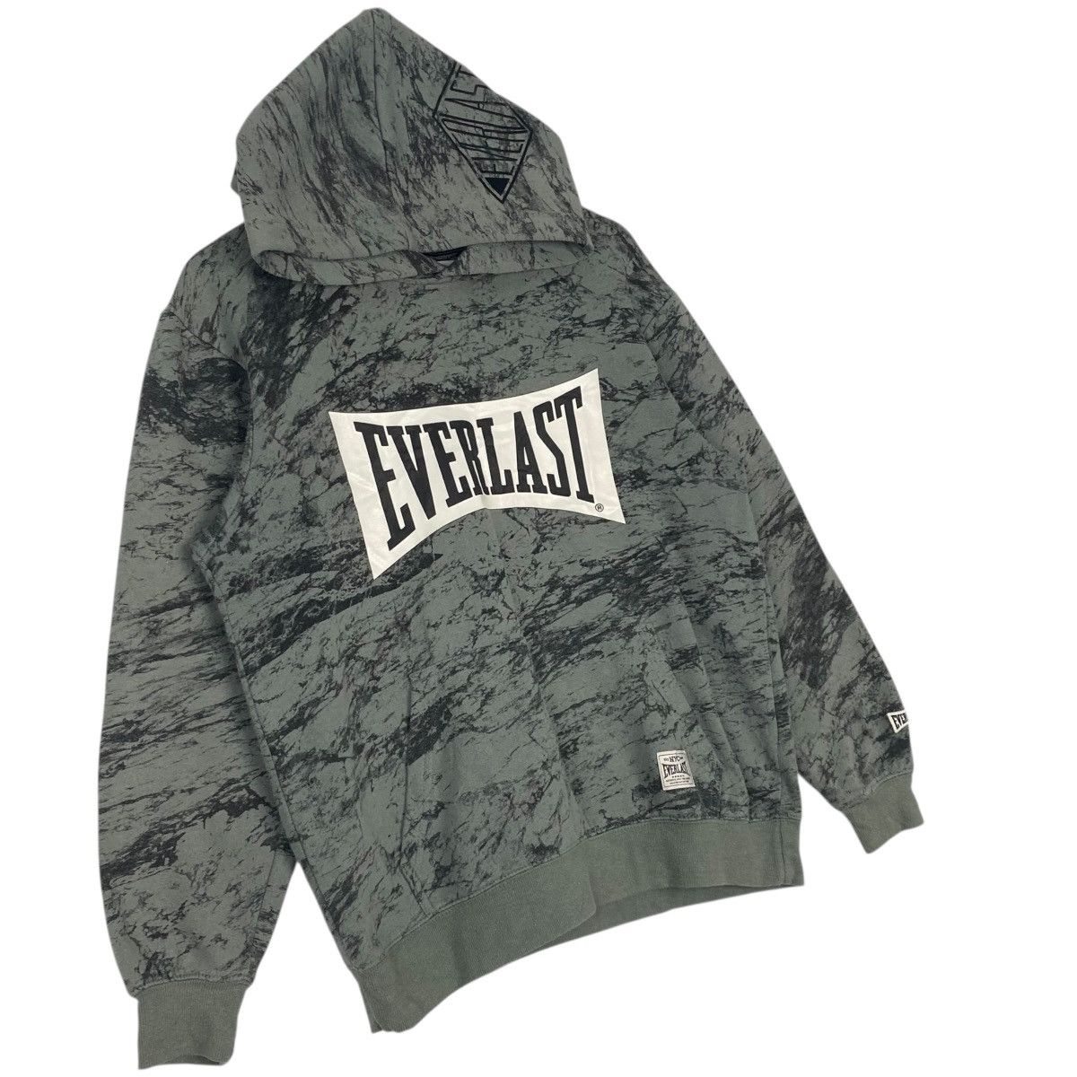 Other Vintage Everlast Hoodie Gray Pullover ajim ore Size M Size US M / EU 48-50 / 2 - 3 Thumbnail
