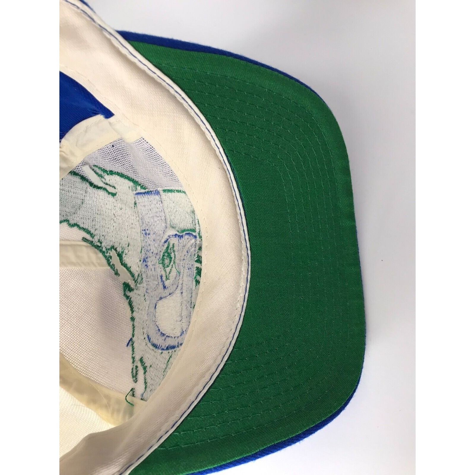 Pro Line Vintage 90s Seattle Seahawks Pro Line Splash Snapback Hat Size ONE SIZE - 10 Thumbnail