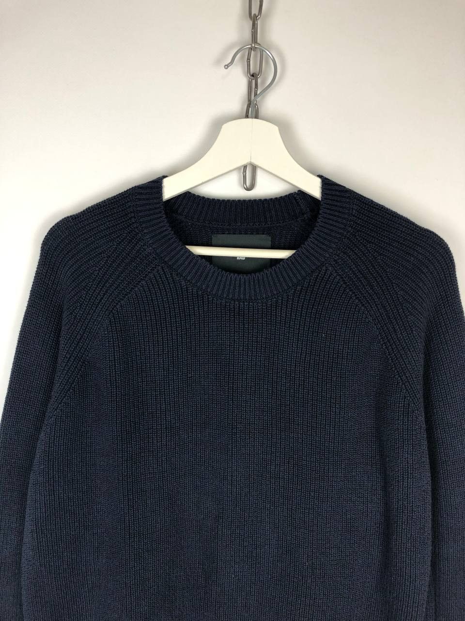 G-Star G-Star Raw Knit Jayvi Sweater Pullover Navy size XL Size US XL / EU 56 / 4 - 2 Thumbnail