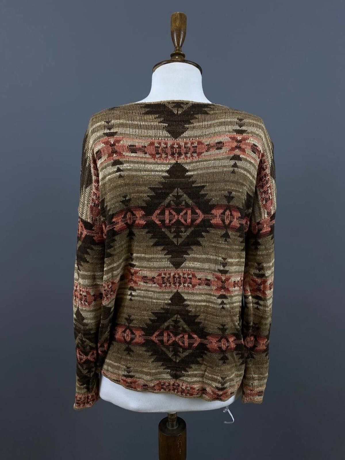 Denim & Supply Ralph Lauren Denim & Supply Ralph Lauren Geometric Knit Sweater Size M Size M / US 6-8 / IT 42-44 - 4 Thumbnail