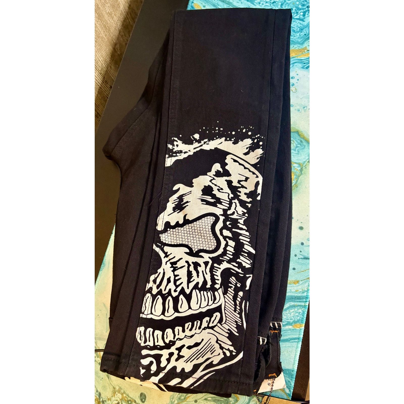 Other NWT Sz. 30 - Men's Watson Skull Hit Jeans Size US 30 / EU 46 - 6 Thumbnail