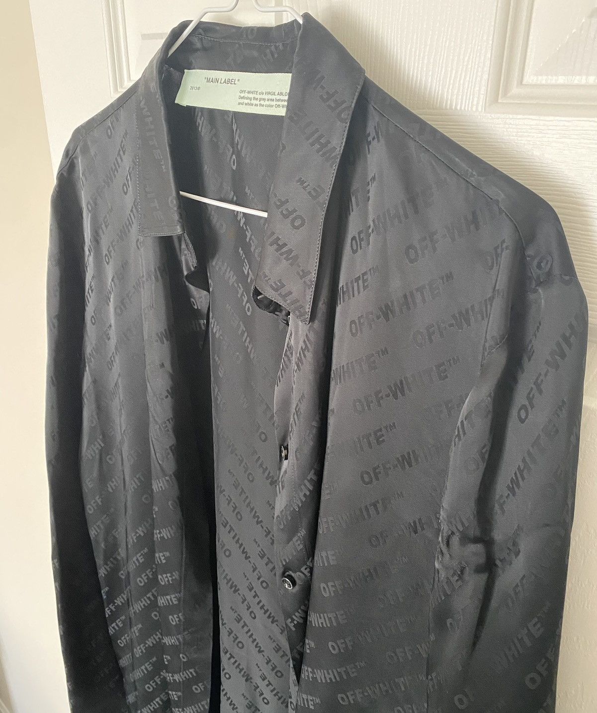 Off-White Off-White Button Up Shirt Size 44 Size M / US 6-8 / IT 42-44 - 2 Thumbnail
