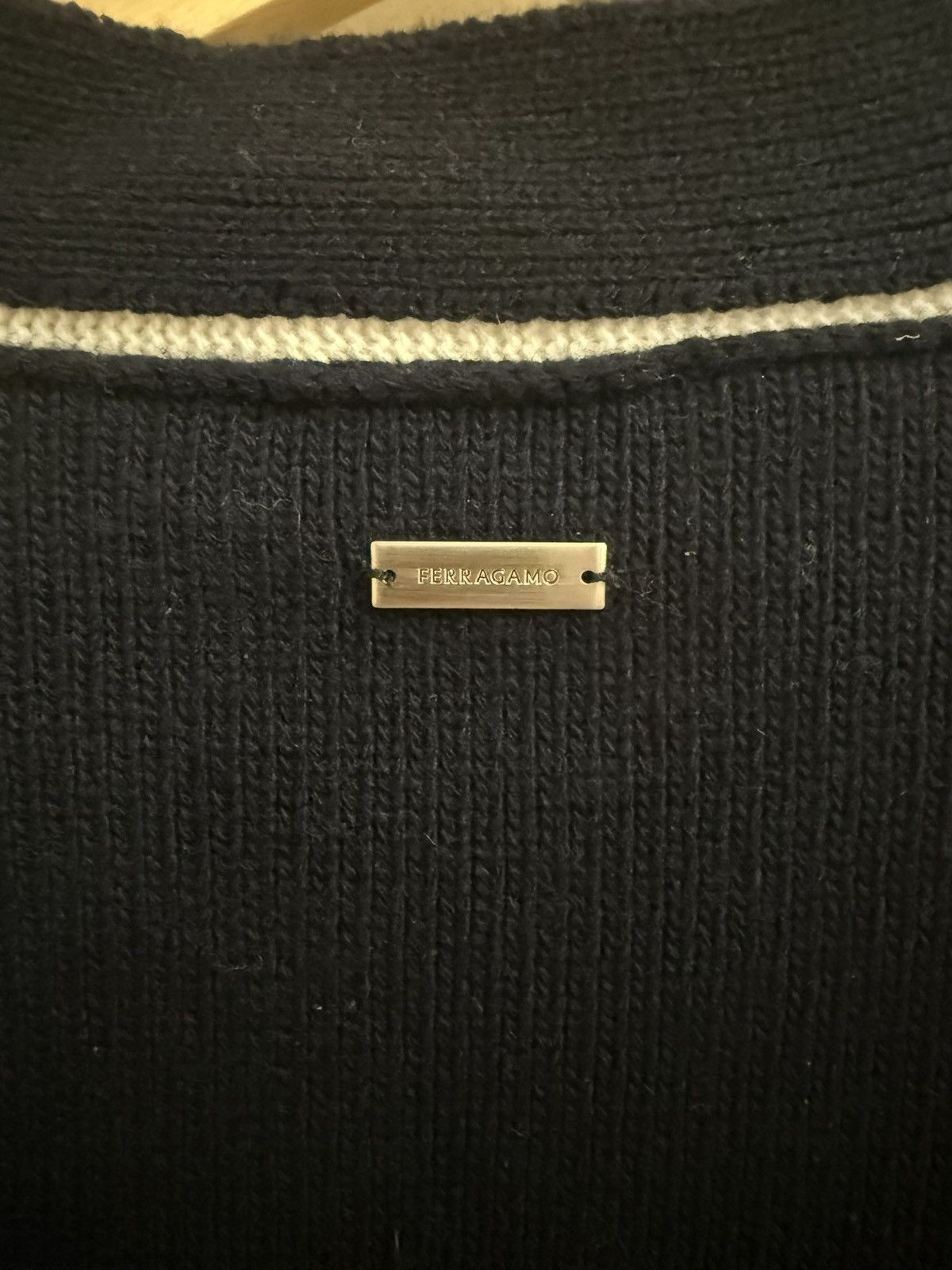 Salvatore Ferragamo Salvatore Ferragamo Cardigan Size US L / EU 52-54 / 3 - 5 Thumbnail