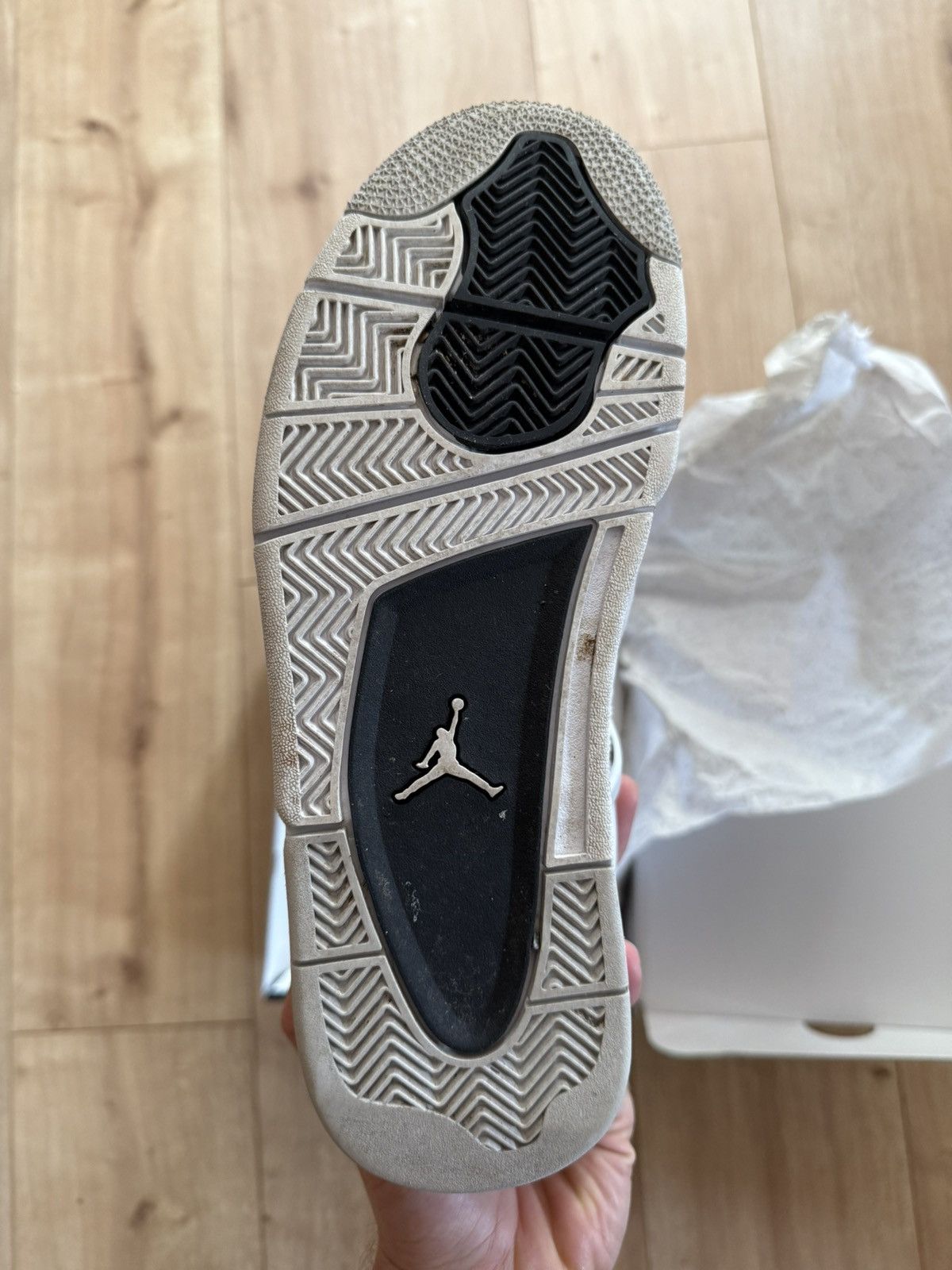 Jordan Brand × Nike Nike Jordan 4 Military Black US8.5 Size US 8.5 / EU 41-42 - 5 Thumbnail