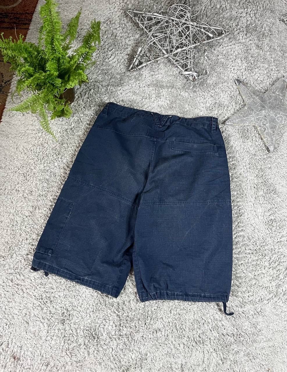 Nike × Vintage 00s Shorts Nike Streetwear Vintage Rare Cargo Logo Swoosh Size US 32 / EU 48 - 12 Thumbnail