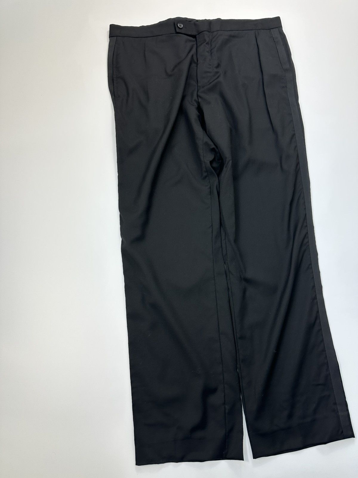 Hugo Boss Hugo Boss Dress Pantd 44R US Size Silk Black Size US 40 / EU 56 - 3 Thumbnail