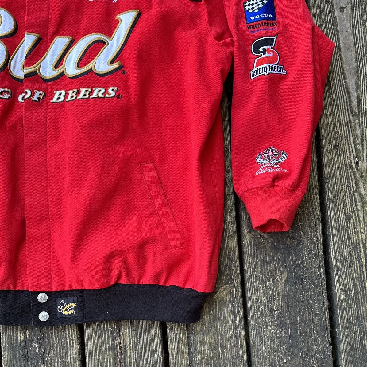 Chase Authentics × Vintage Vintage Dale Earnhardt Budweiser nascar jacket Size US XXL / EU 58 / 5 - 5 Thumbnail