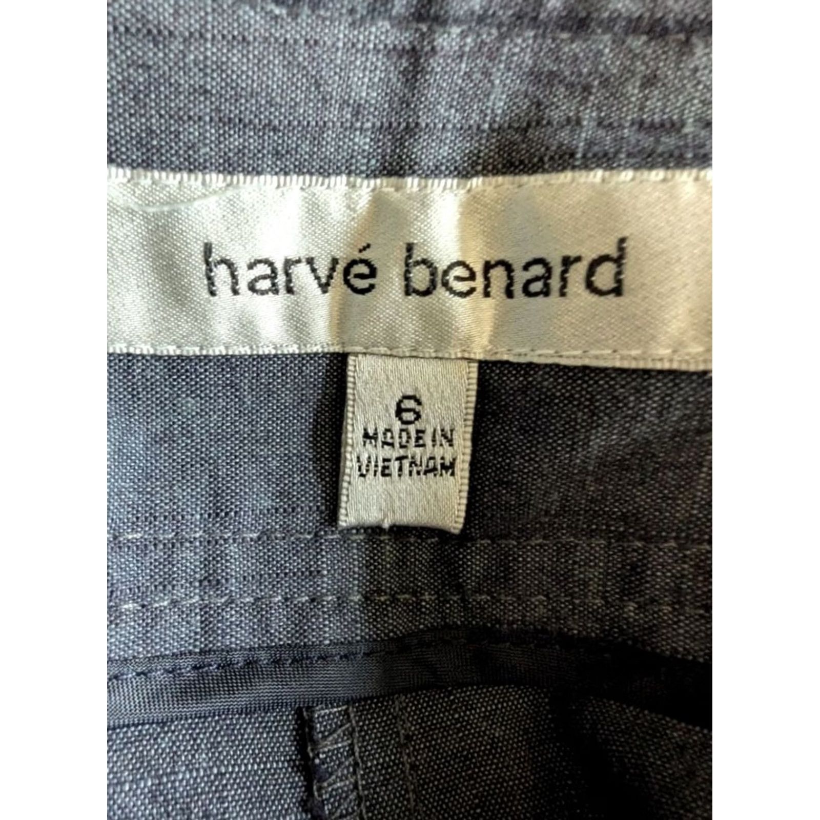Vintage HARVE BENARD Gray Wide Leg Dress Pants Women 6 Dress Pants Office ECC EUC Pants Women Gray Wide Leg Dress Pants 6 Womens Size 28" / US 6 / IT 42 - 7 Thumbnail