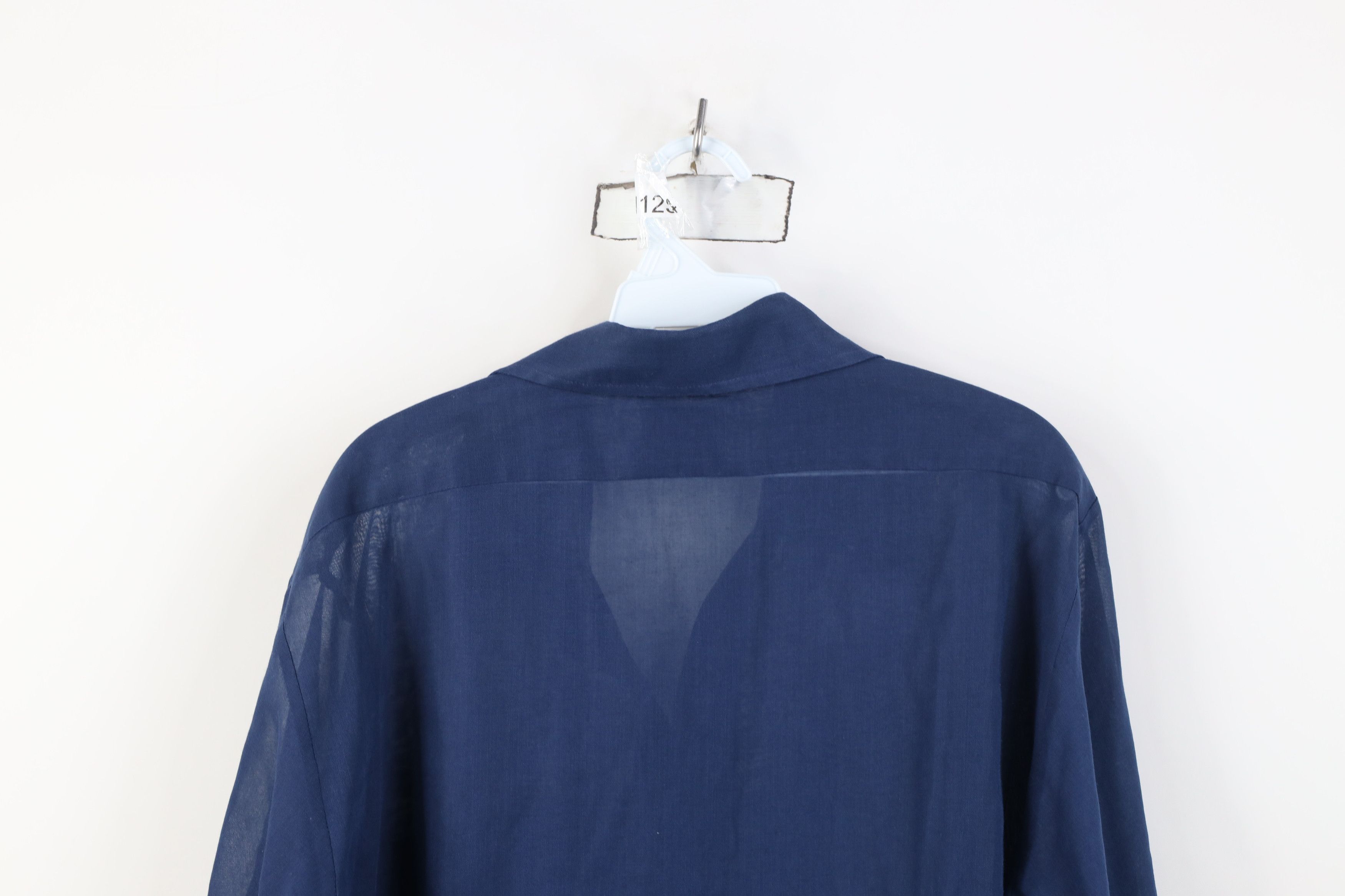 Vintage Vintage 50s 60s Macys Lightweight Collared Button Shirt USA Size US L / EU 52-54 / 3 - 12 Thumbnail