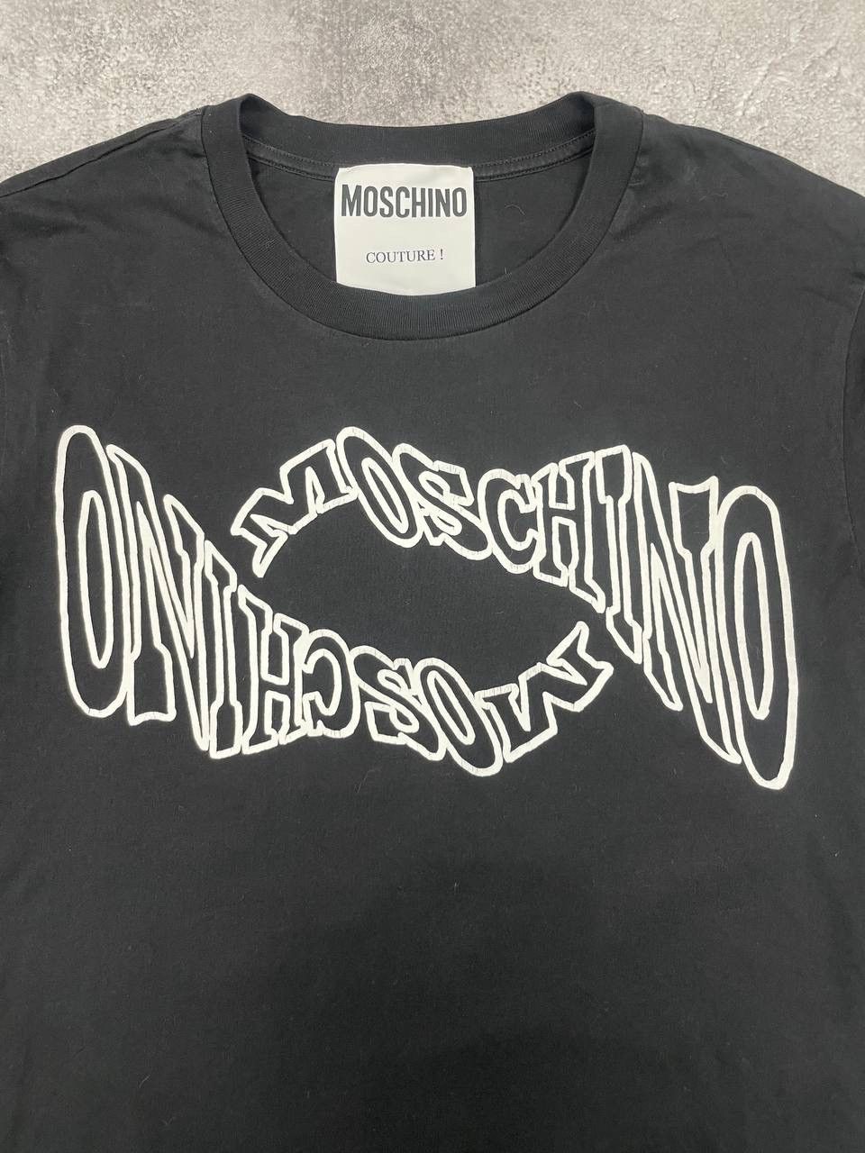Moschino Moschino Men’s Cotton T-Shirt Black Size M Size US M / EU 48-50 / 2 - 2 Thumbnail