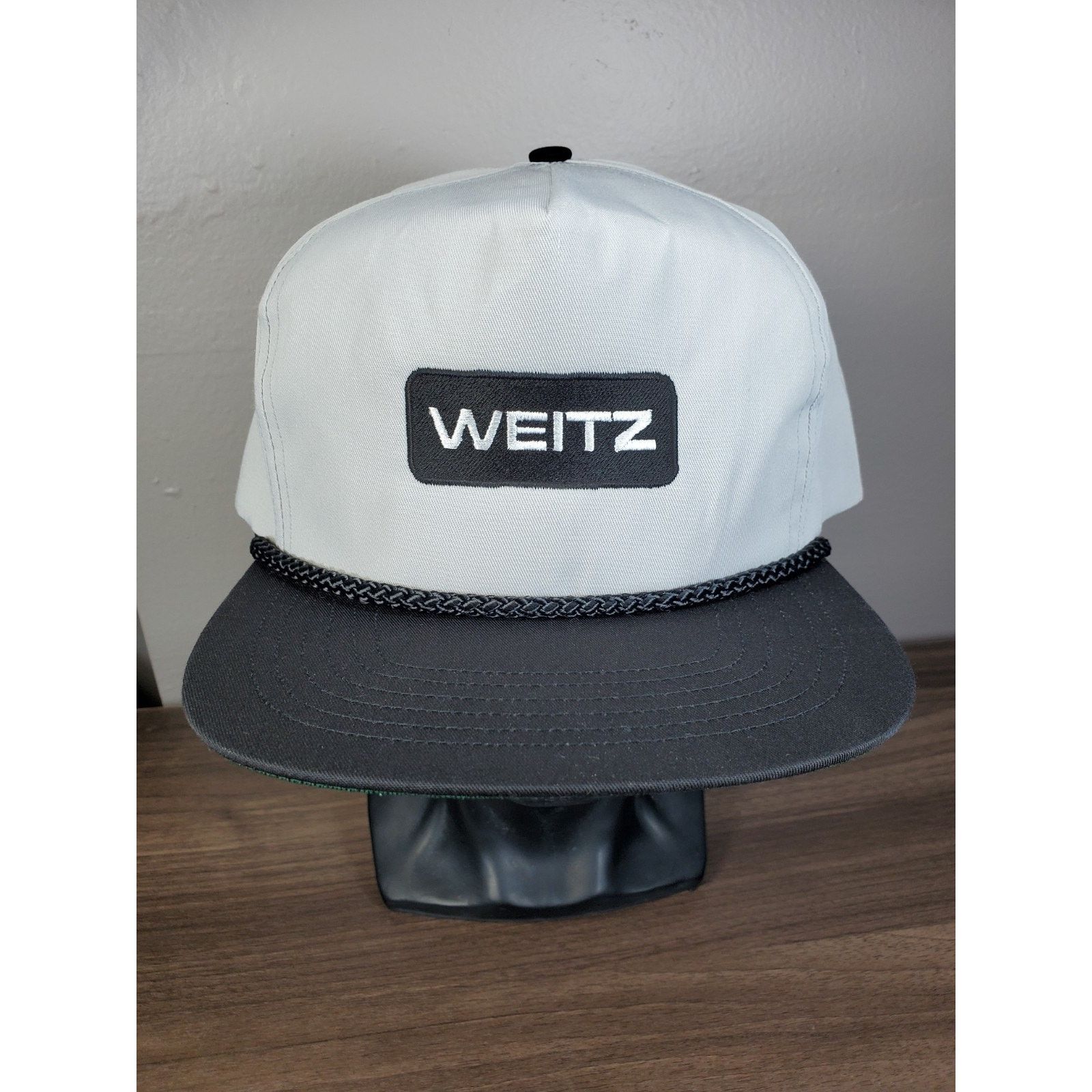 Vintage WEITZ Hat Snapback Cap Trucker Safety "Just Do It" Two Tone Size ONE SIZE - 3 Thumbnail