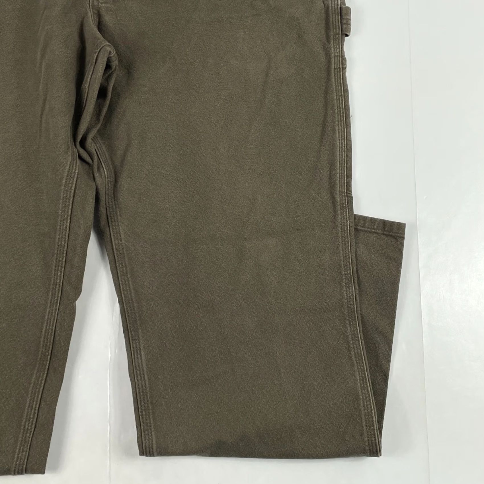 Carhartt Carhartt Pants Mens 40 x 32 Brown Carpenter Relaxed Straight Leg Workwear Rugged Size US 40 / EU 56 - 4 Thumbnail