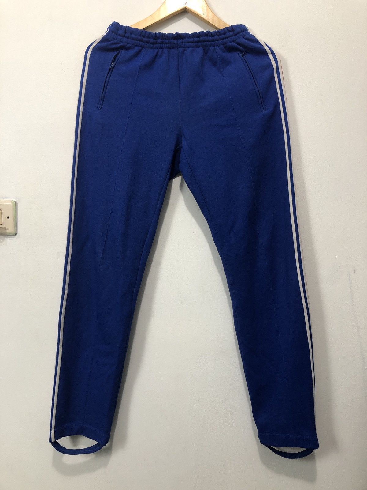 Vintage Vintage 80s Adidas Ventex Track Pants Made in France Size US 30 / EU 46 - 2 Thumbnail