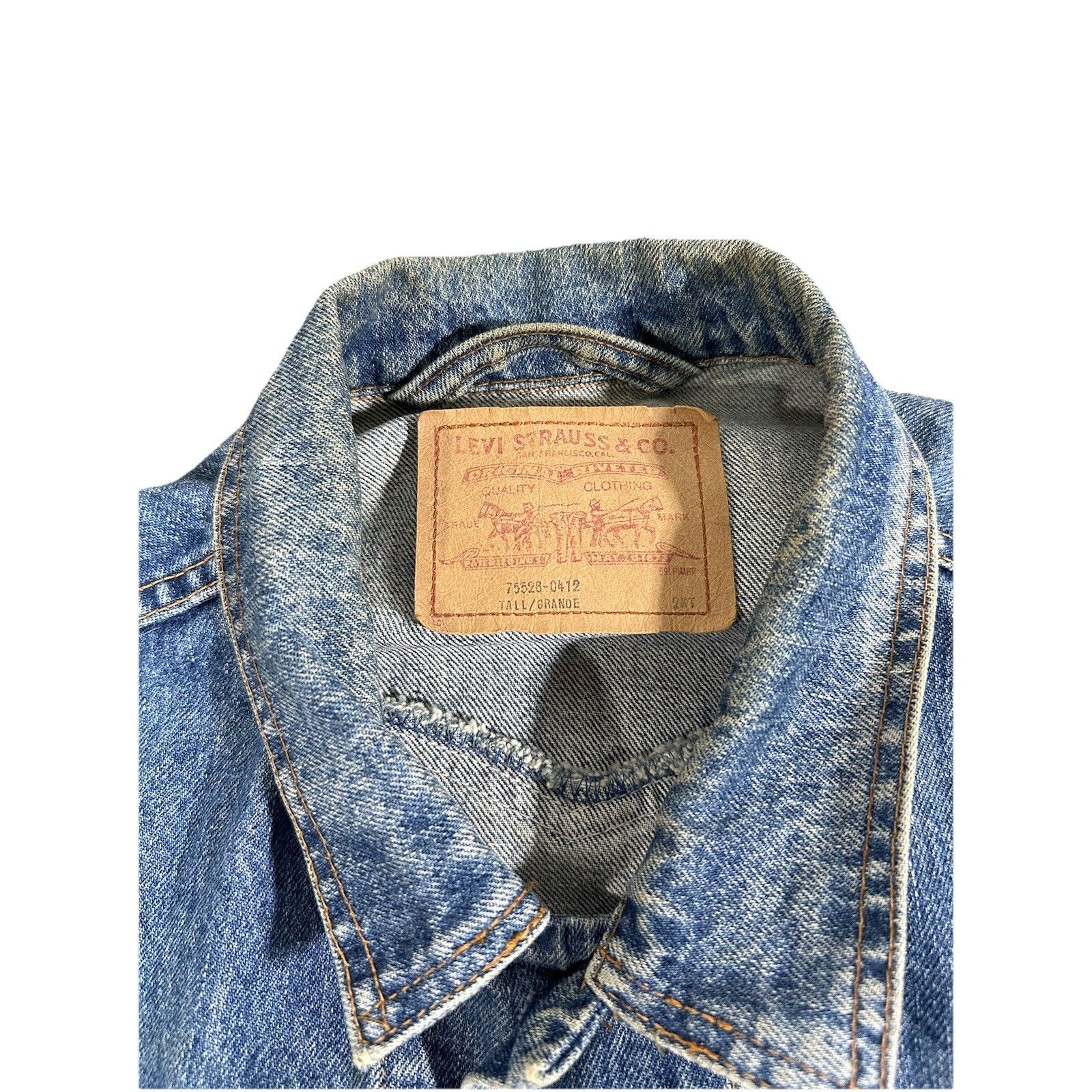 Levi's Vintage Levi’s Custom Rolling Stones Jean Jacket Band Music Size US XL / EU 56 / 4 - 3 Thumbnail