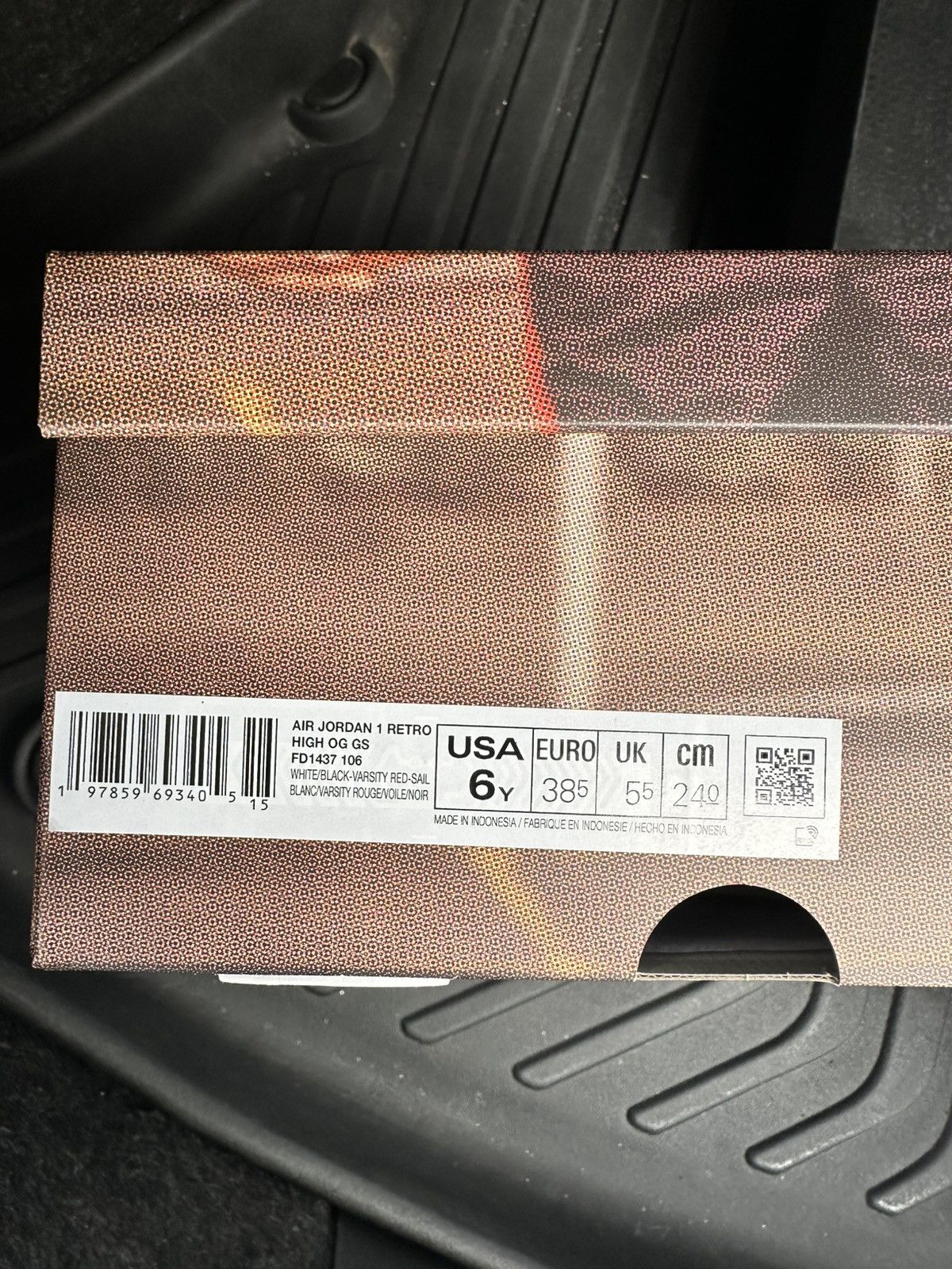 Jordan Brand Air Jordan 1 ‘Black Toe Reimagined’ Size US 6 / EU 39 - 6 Thumbnail