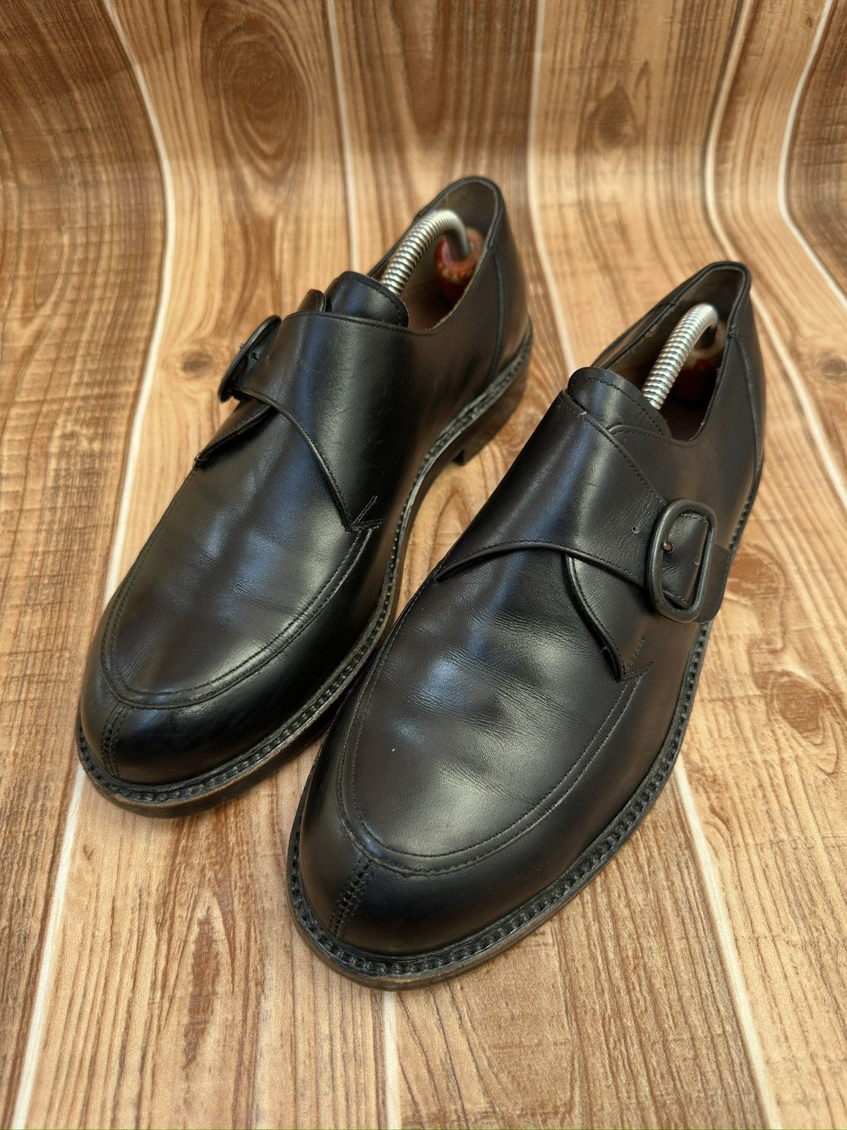Heinrich Dinkelacker Heinrich Dinkelacker Single Monk Toe Derby Size US 7.5 / EU 40-41 - 3 Thumbnail