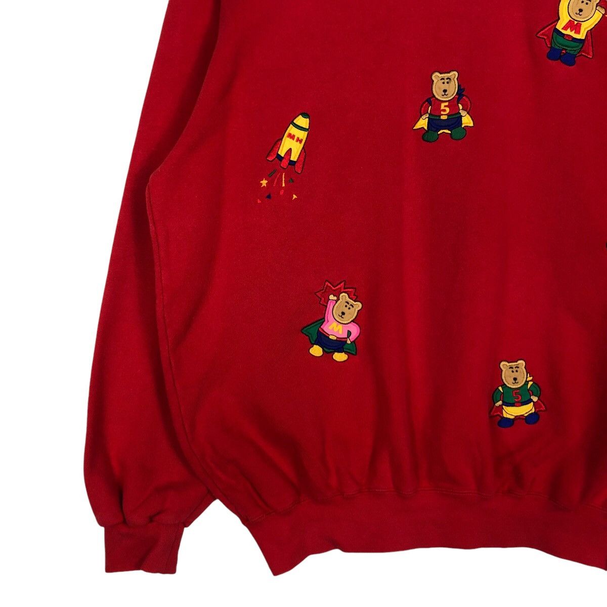 Japanese Brand Miki Mouse Rare Design Full Print Sweatshirt Medium Size US M / EU 48-50 / 2 - 3 Thumbnail