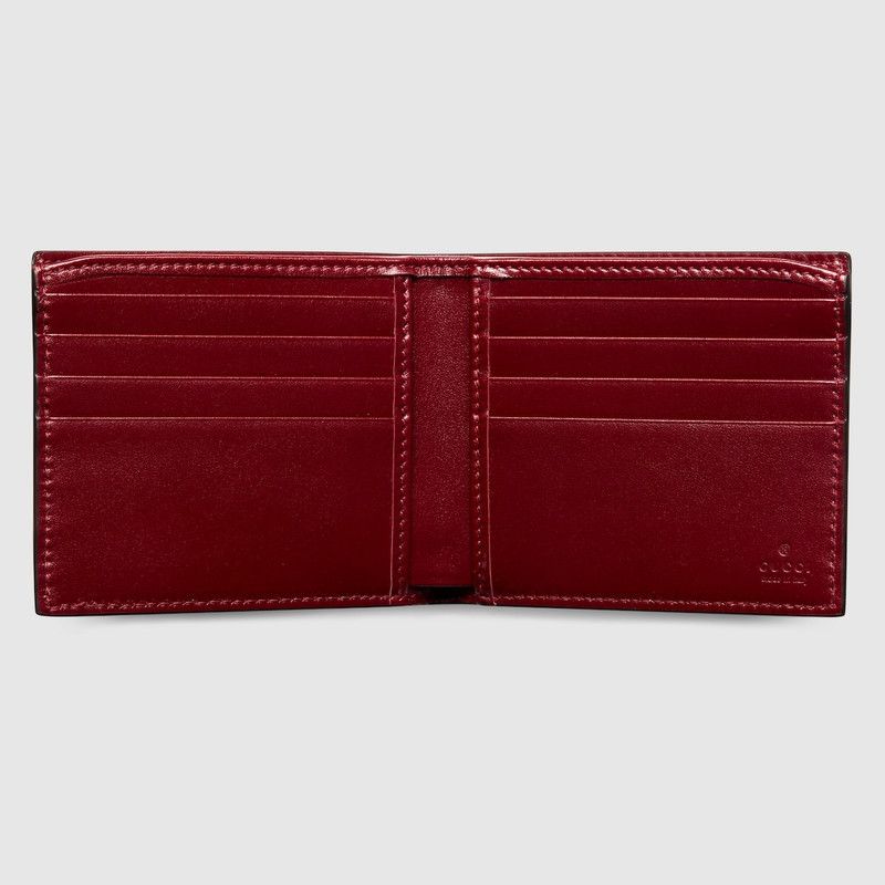 Gucci oc11z1225 Size: OS / Fold Embossed Wallet in Red Size ONE SIZE - 3 Thumbnail