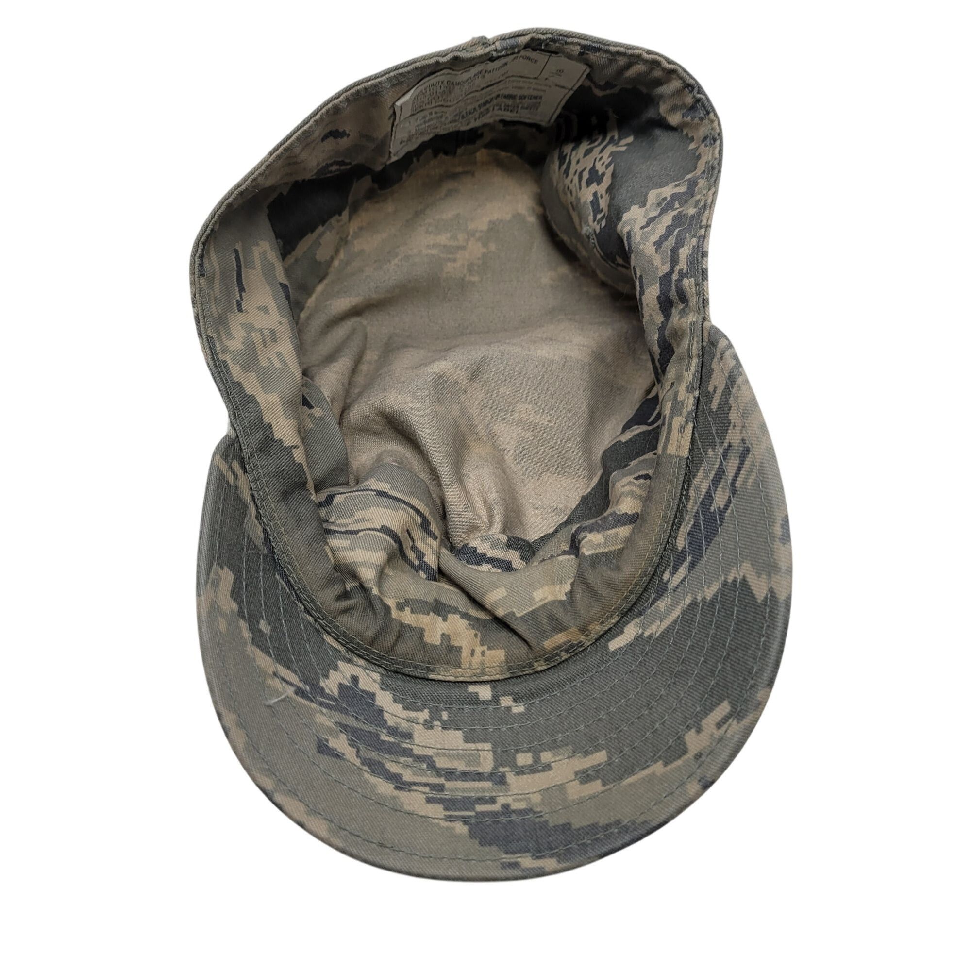 Other Unisex Air Force ABU Digital Camouflage Utility Cap Sz 7 1/8 Size ONE SIZE - 6 Thumbnail