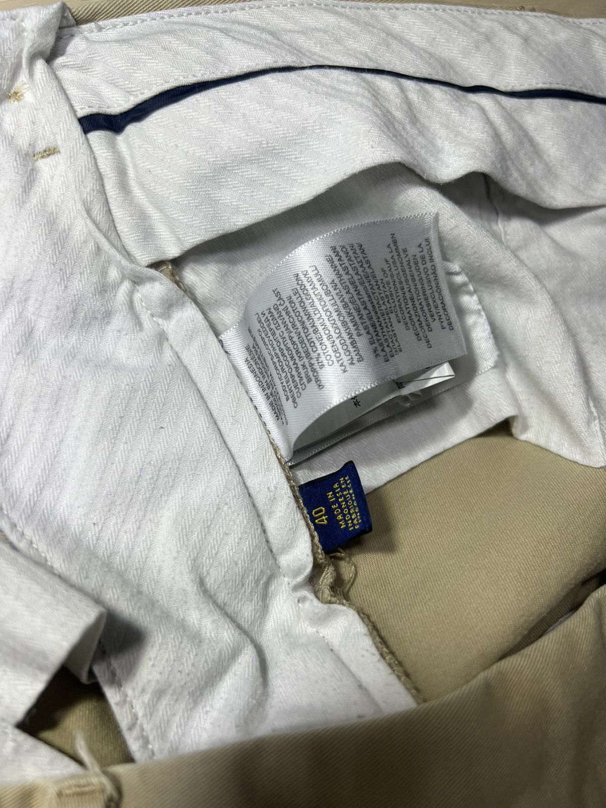 Polo Ralph Lauren Polo Ralph Lauren Men's Sz 40 Chino 9" Stretch Classic Fit Size US 40 / EU 56 - 8 Thumbnail