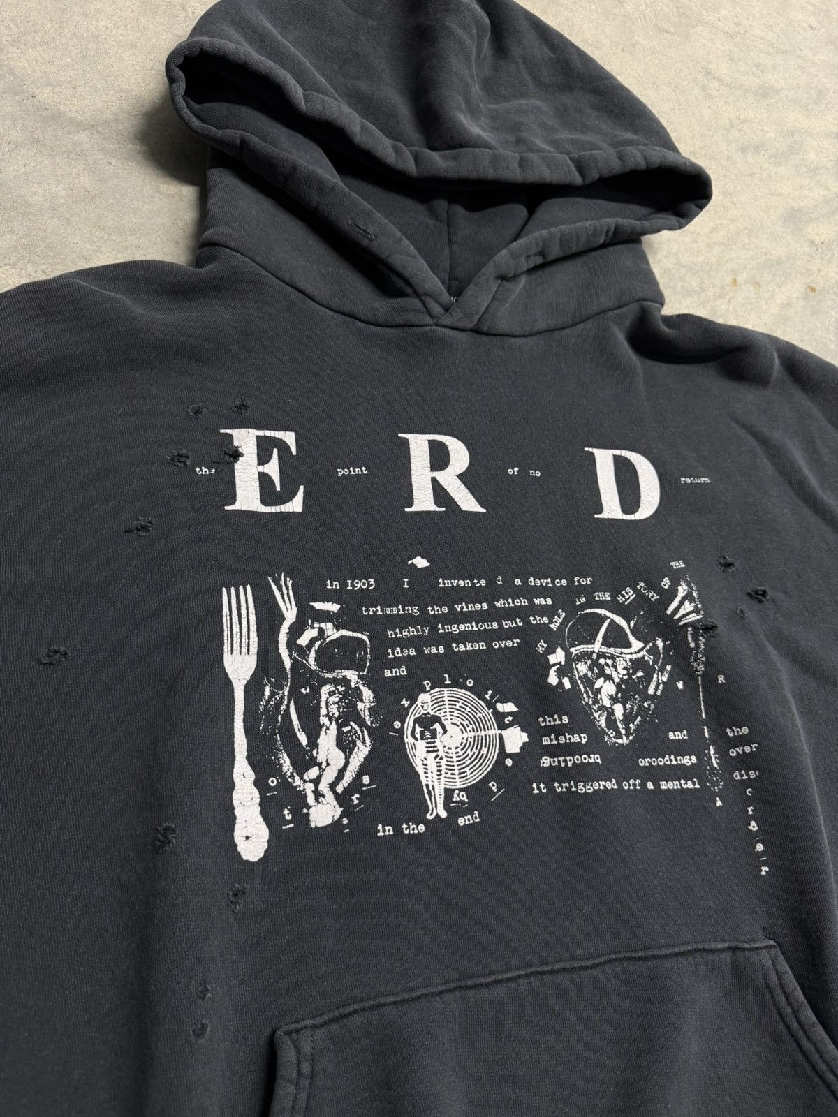 Enfants Riches Deprimes Enfants Riches Déprimés My Role In The War Hoodie Size US L / EU 52-54 / 3 - 3 Thumbnail
