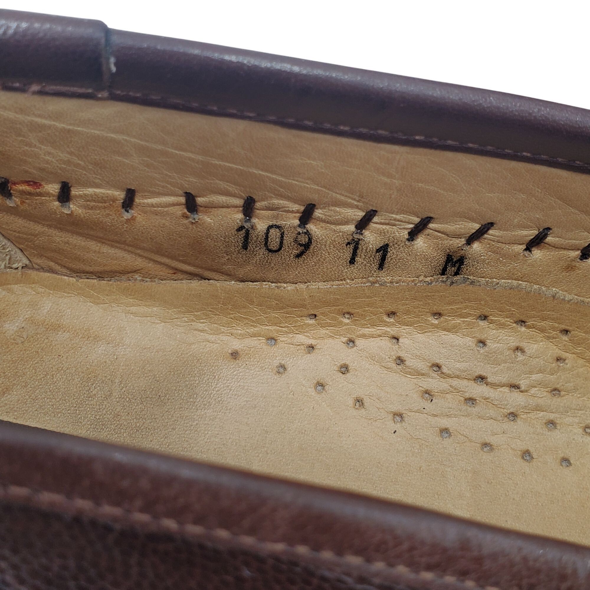 Zelli Italy Zelli Men's size 11 Brown Ostrich Exotic Leather Tasse Size US 11 / EU 44 - 8 Thumbnail