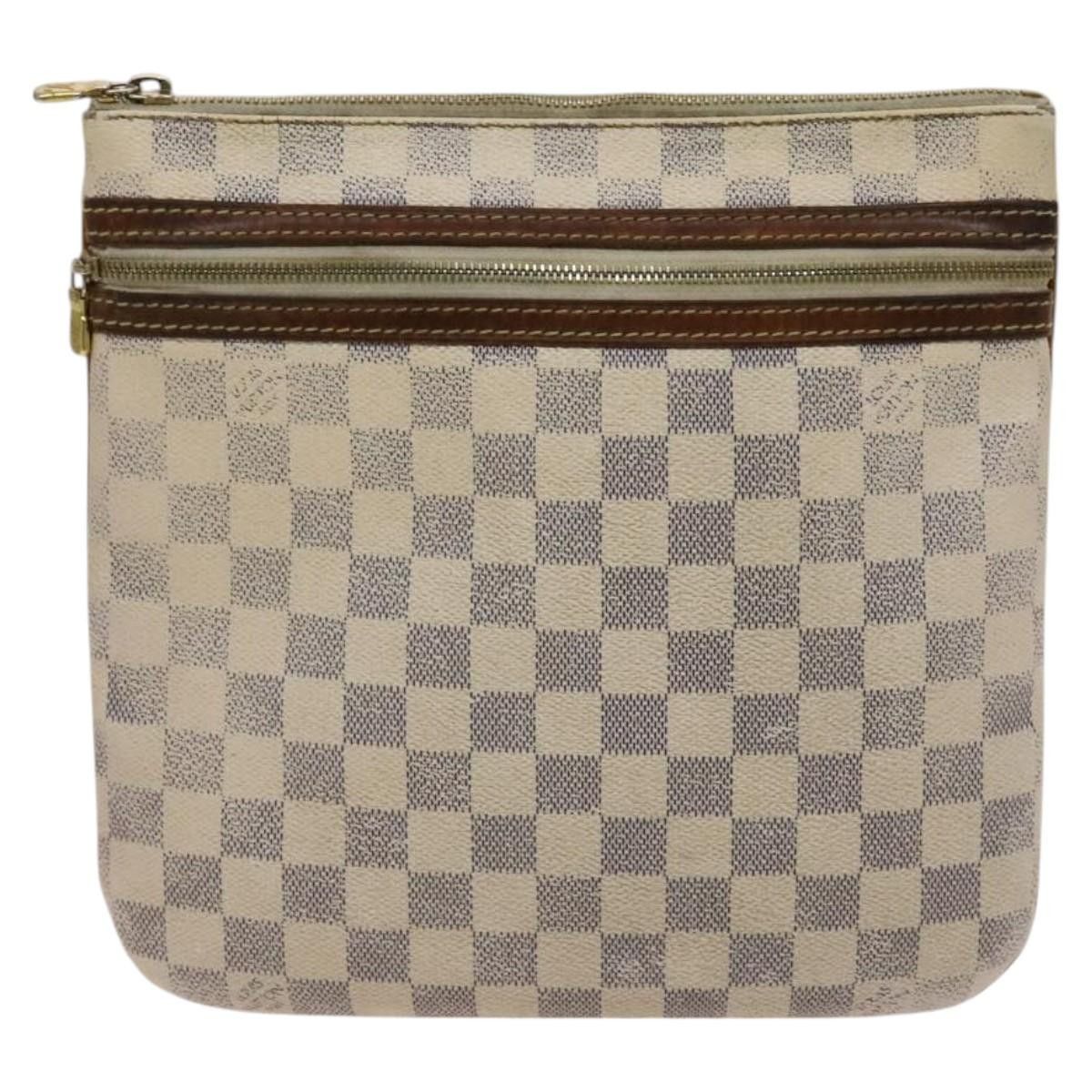 LOUIS VUITTON Damier Azur Pochette Bosphore Shoulder Bag
