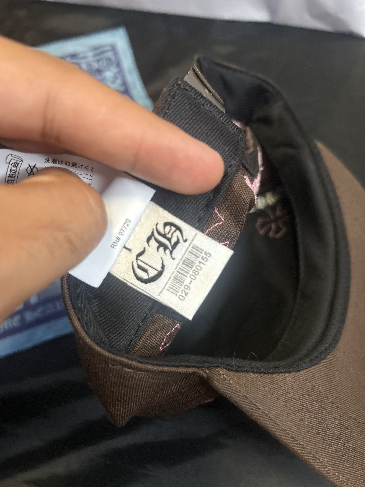 Chrome Hearts Chrome Hearts Pink/Brown Hat with Pink Patches. STUPID RARE. Size ONE SIZE - 5 Thumbnail