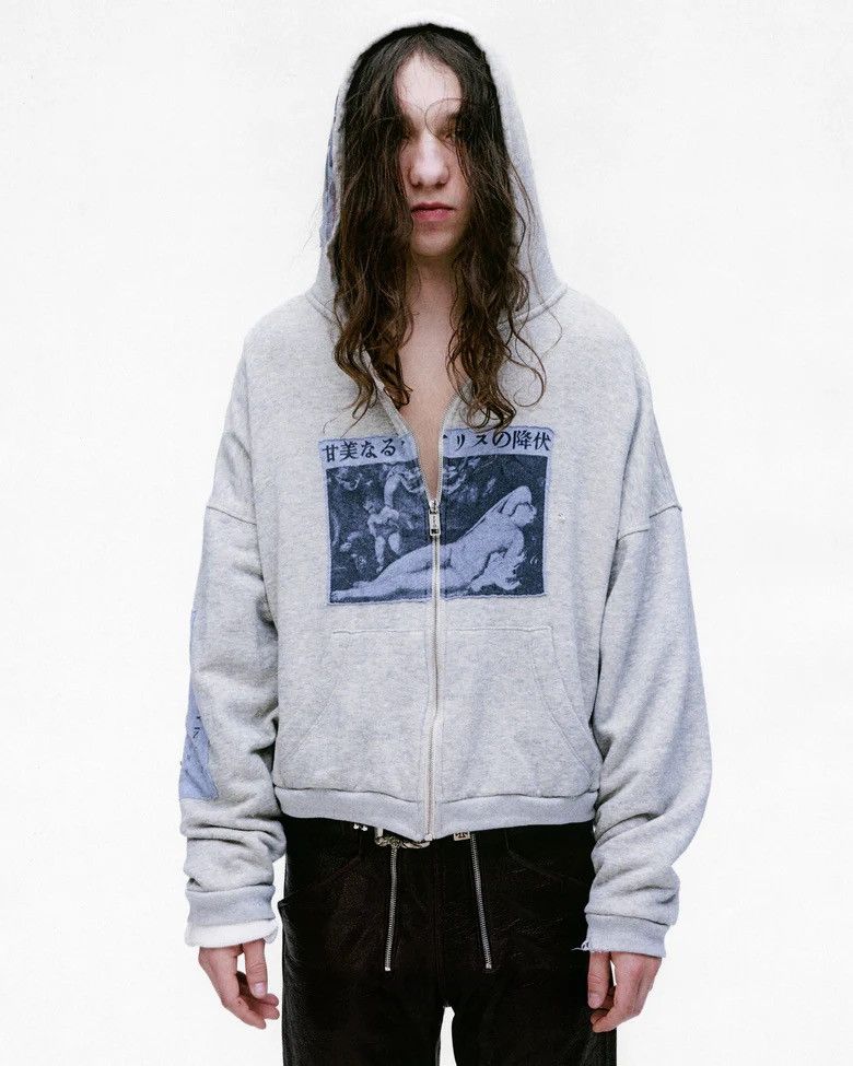 Enfants Riches Deprimes ASSEMBLAGE ZIP OVERSIZED HOODIE Size US L / EU 52-54 / 3 - 3 Thumbnail