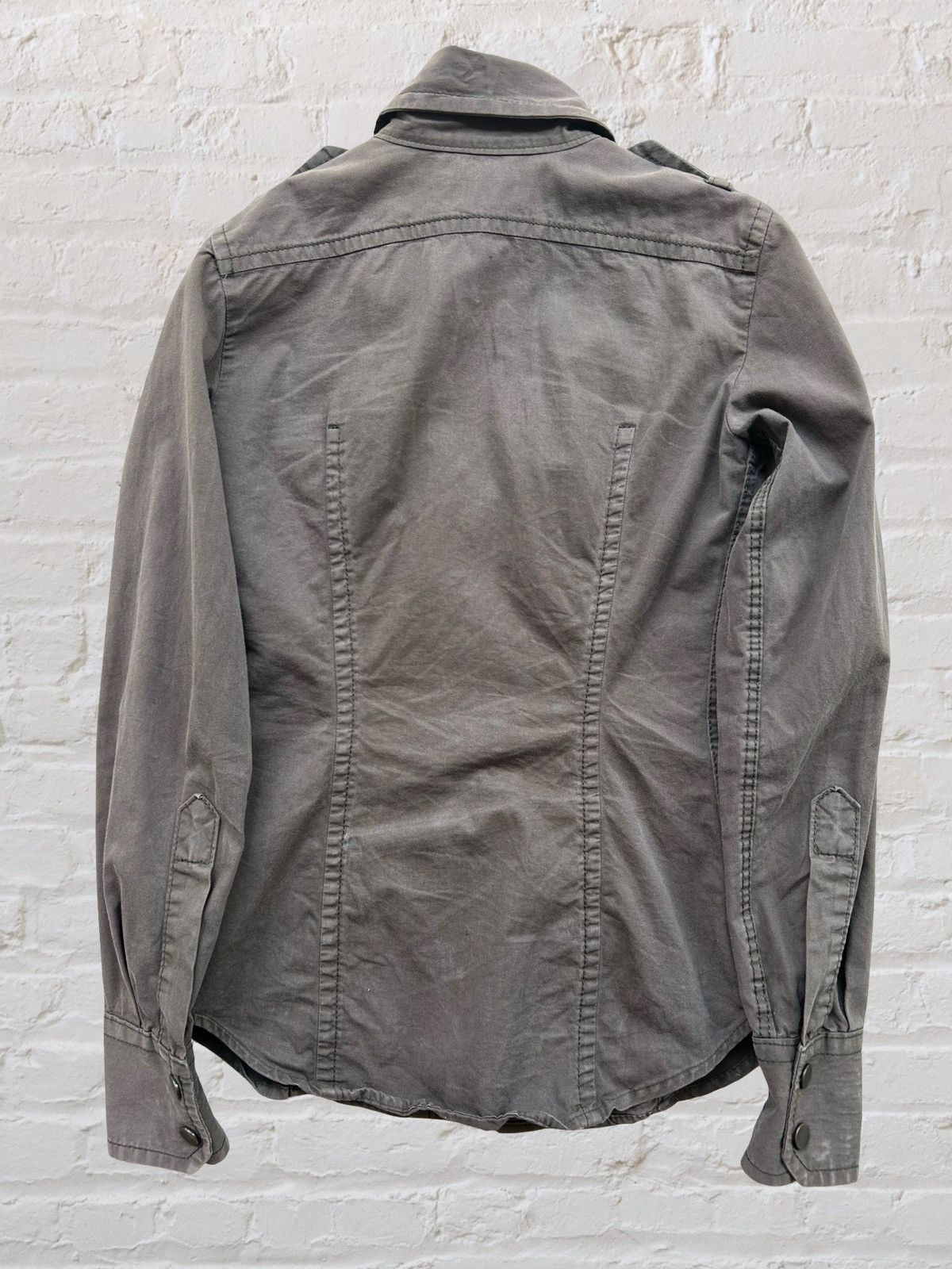 Dsquared2 DSQUARED2 Military Button-up LS Shirt Size US S / EU 44-46 / 1 - 6 Thumbnail