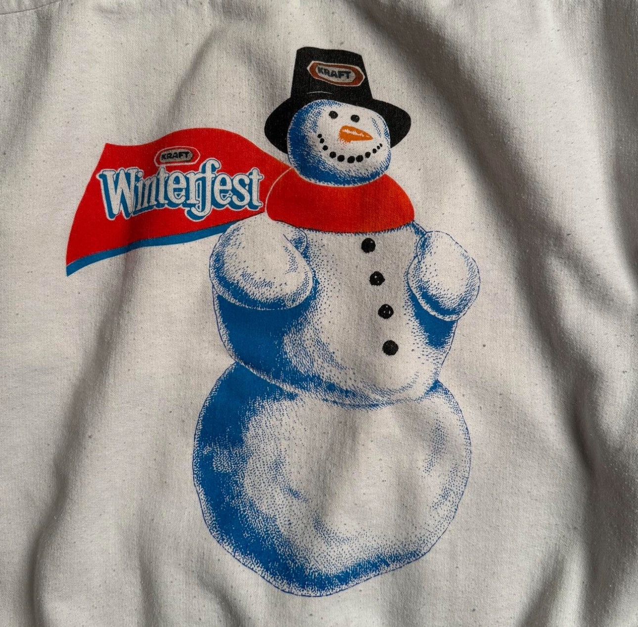 Other VINTAGE KRAFT WINTERFEST SWEATSHIRT Size US L / EU 52-54 / 3 - 2 Thumbnail