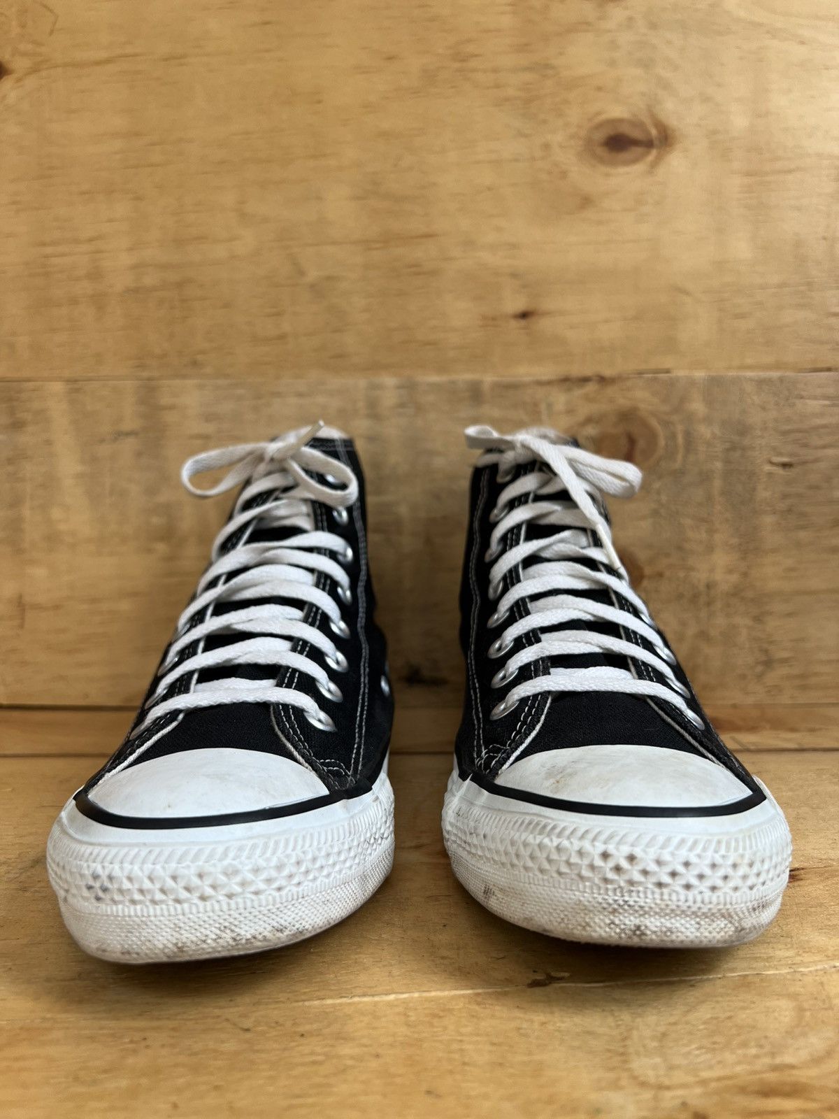 Converse × Vintage Vintage Converse Black Chuck Taylor All Star High Top Shoes Size US 6.5 / EU 39-40 - 5 Thumbnail