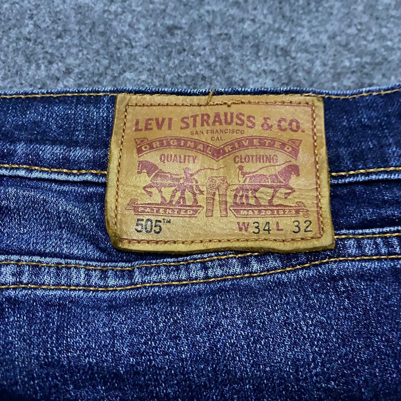 If Six Was Nine 💥Best Offer💥Vintage Levis 505 Distressed Denim Size US 34 / EU 50 - 14 Thumbnail