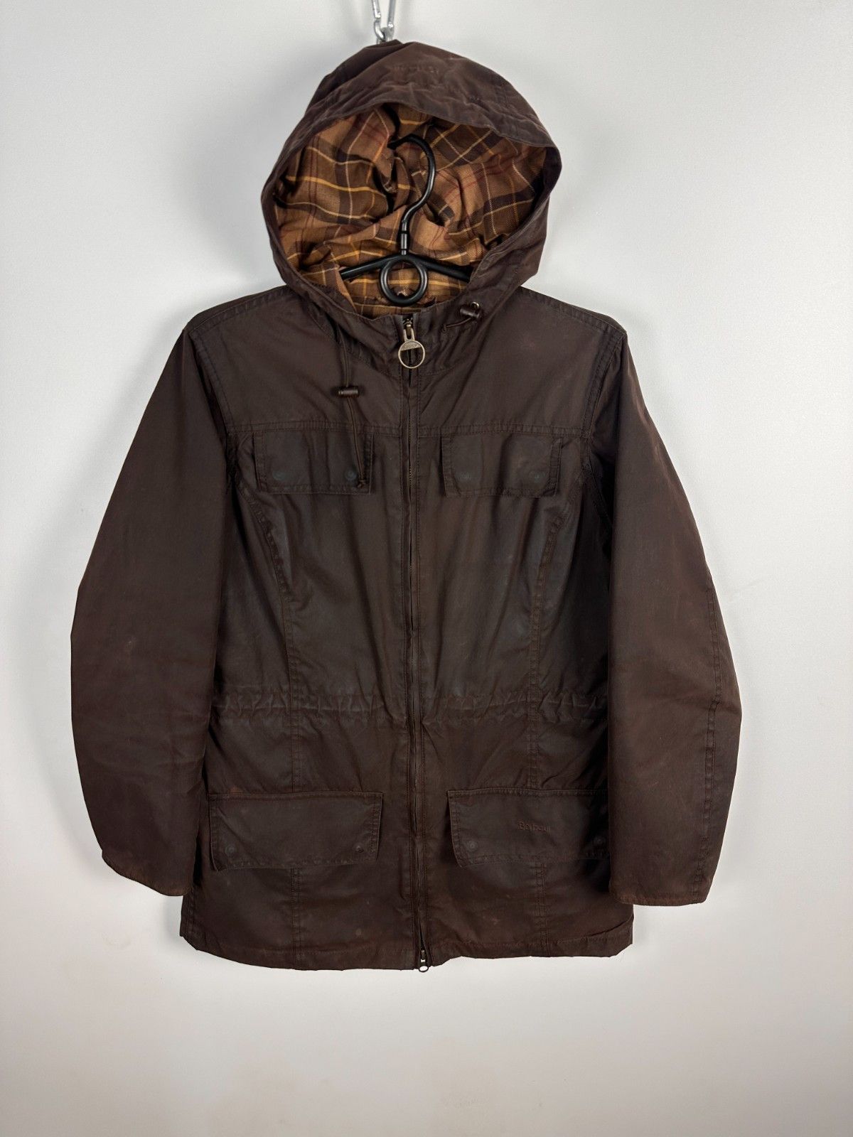 Barbour Barbour Winter Seaham Oiled Jacket Hoodie Woman Size US6 Size M / US 6-8 / IT 42-44 - 1 Thumbnail