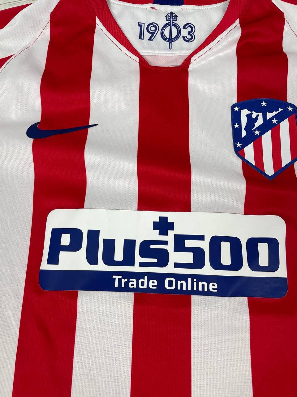 Nike Nike Atletico Madrid 2019 2020 Home Shirt Soccer Jersey Size US S / EU 44-46 / 1 - 7 Thumbnail