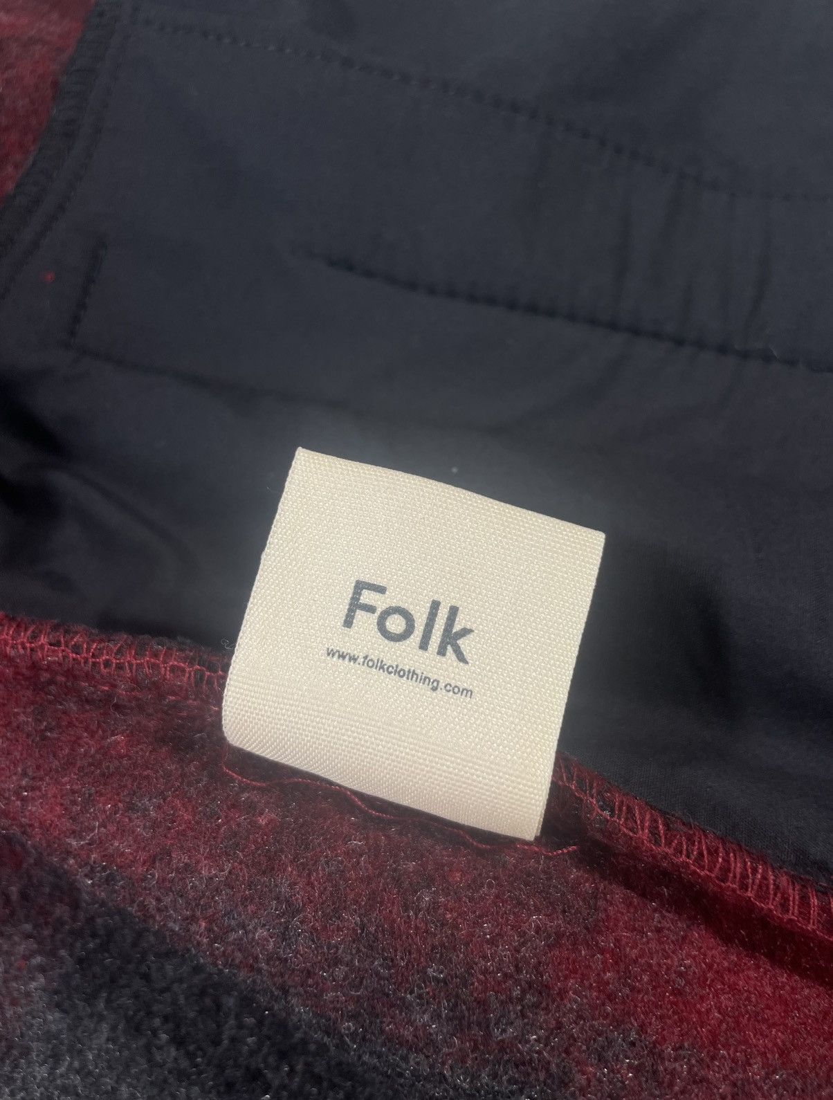 Folk Vintage Folk Luxury Style Mens Wool Style Overshirt Size US M / EU 48-50 / 2 - 7 Thumbnail