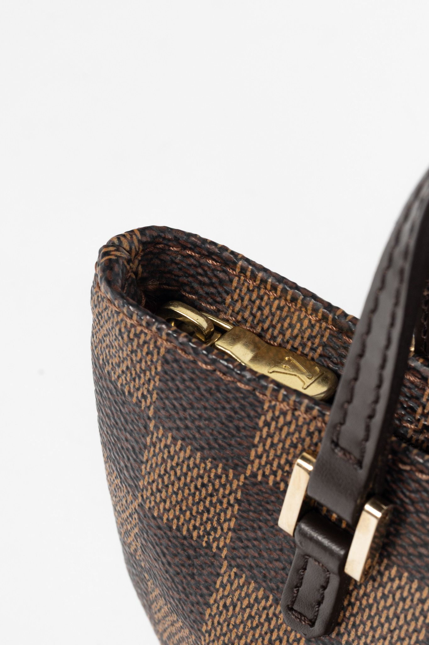 Louis Vuitton Louis Vuitton Manosque GM Damier Ebene Canvas Mini Tote Size ONE SIZE - 8 Thumbnail
