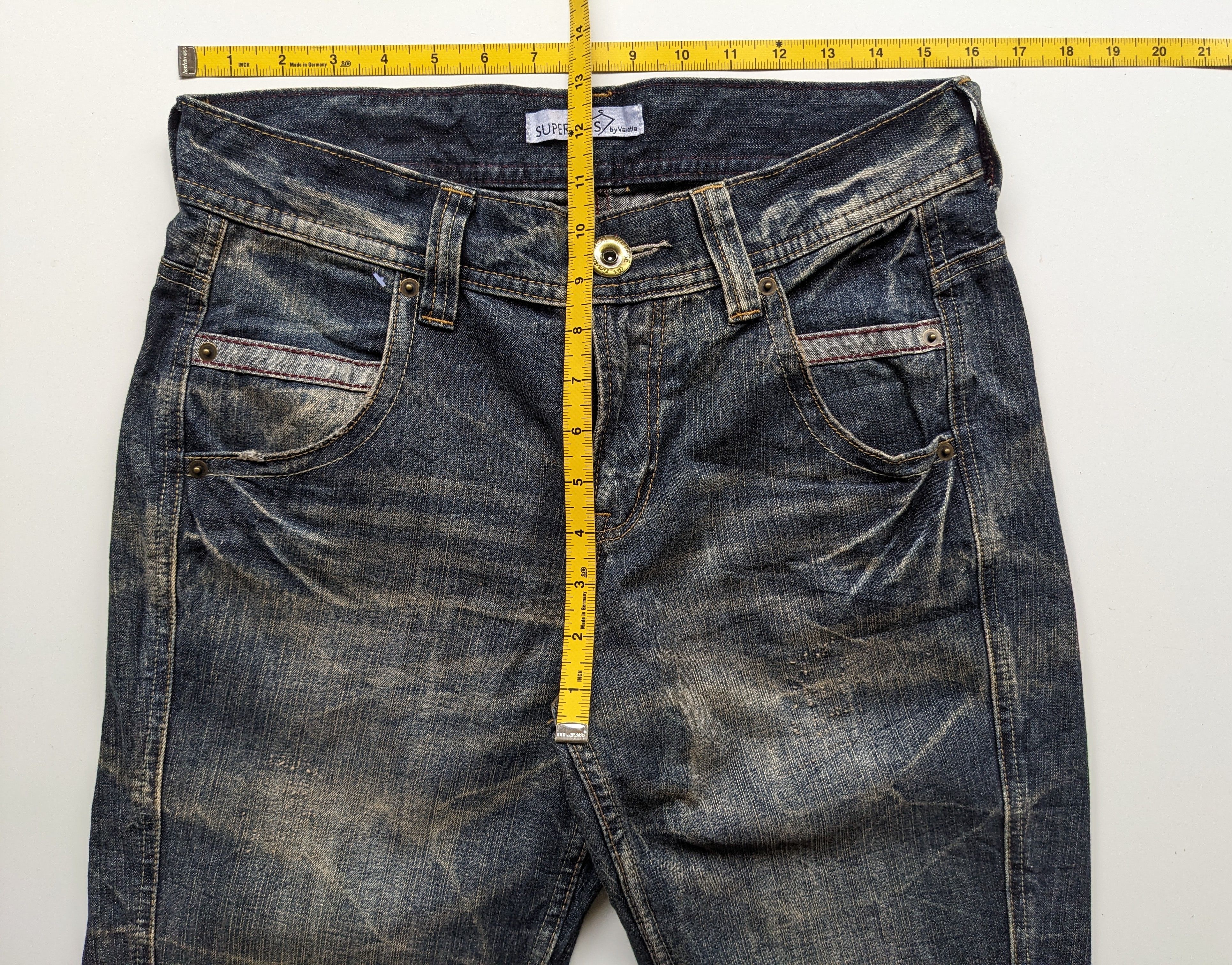 If Six Was Nine × Japanese Brand × Le Grande Bleu (L.G.B.) Superubis clawmark regular straight jeans Size US 32 / EU 48 - 8 Thumbnail