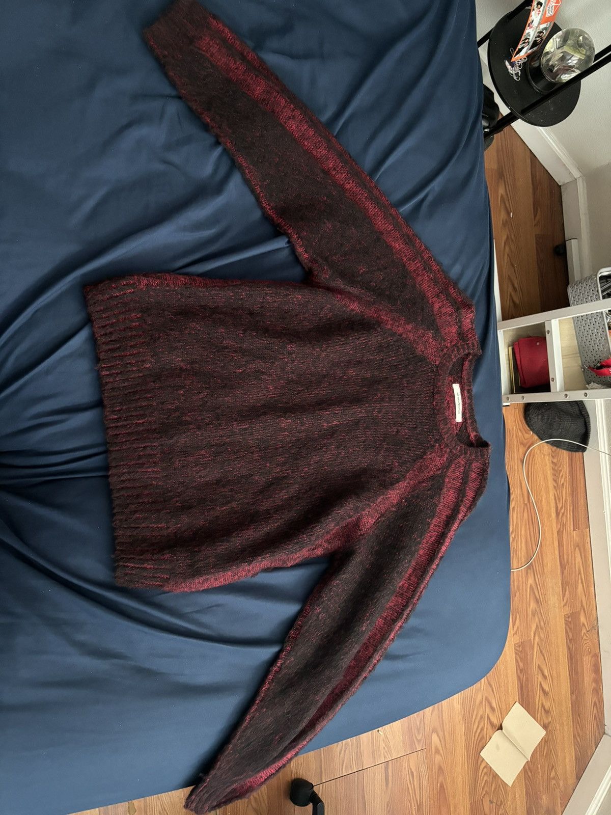 Designer Countor panel knit crew Size US L / EU 52-54 / 3 - 3 Thumbnail