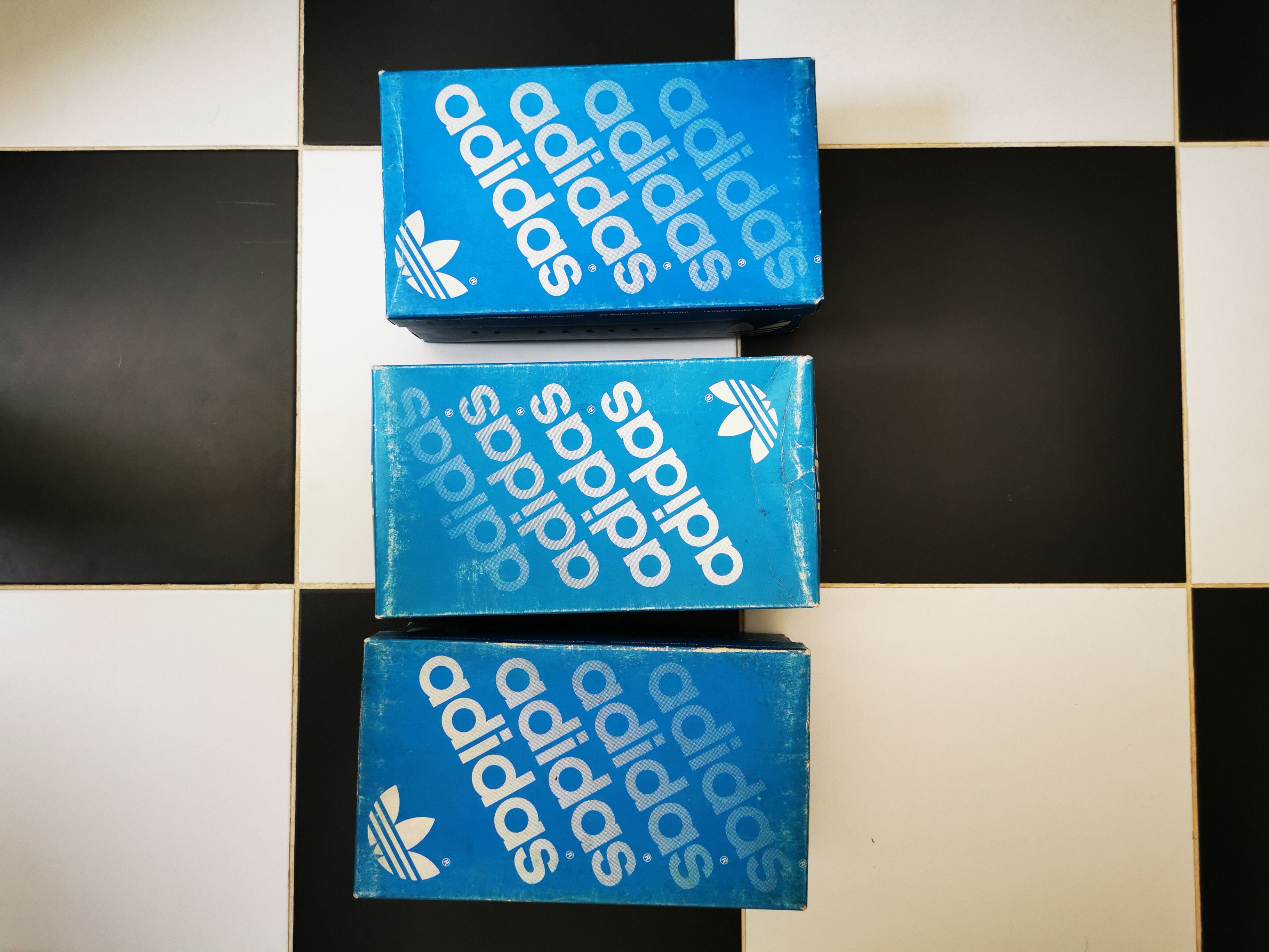 Adidas OG Vintage 80s adidas empty box Germany France Yugoslavia Size ONE SIZE - 14 Thumbnail
