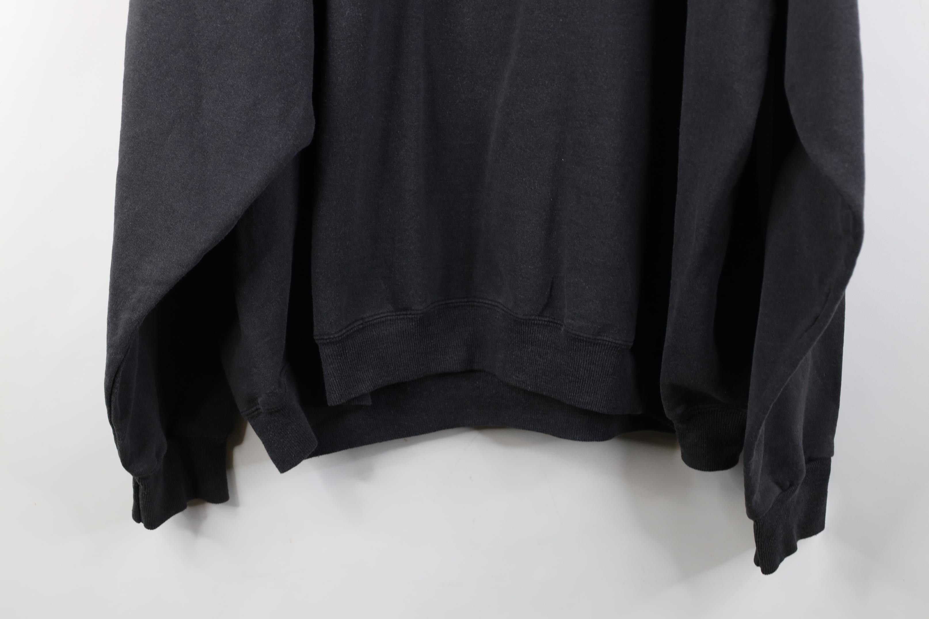 Champion Vintage 90s Champion Spell Out Crewneck Sweatshirt Black Size US XXL / EU 58 / 5 - 15 Thumbnail