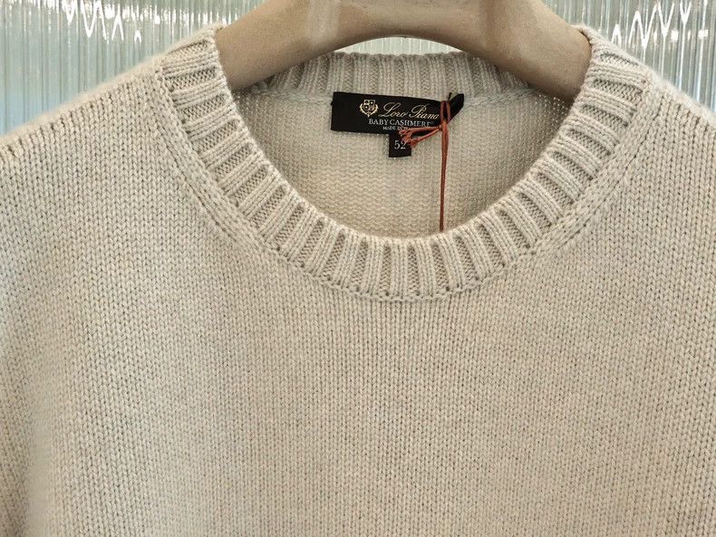 Loro Piana LORO PIANA Little goat cashmere soft gold knit sweater Size US L / EU 52-54 / 3 - 4 Thumbnail