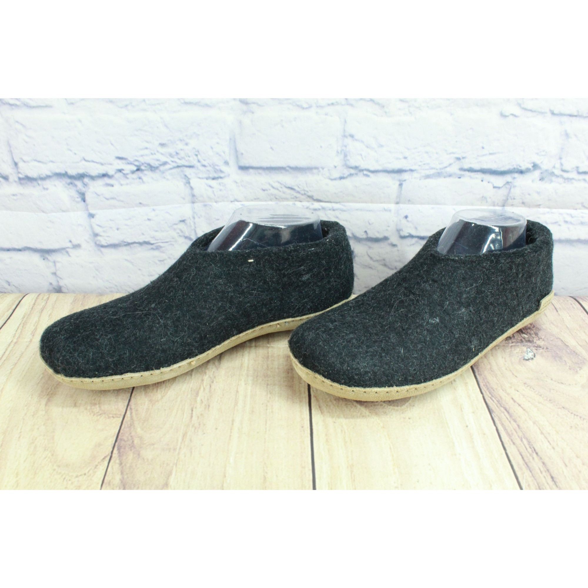 Other Glerups Women's Wool Slip On Flexible Comfort Clogs Slippers Size US 8.5 / IT 38.5 - 2 Thumbnail