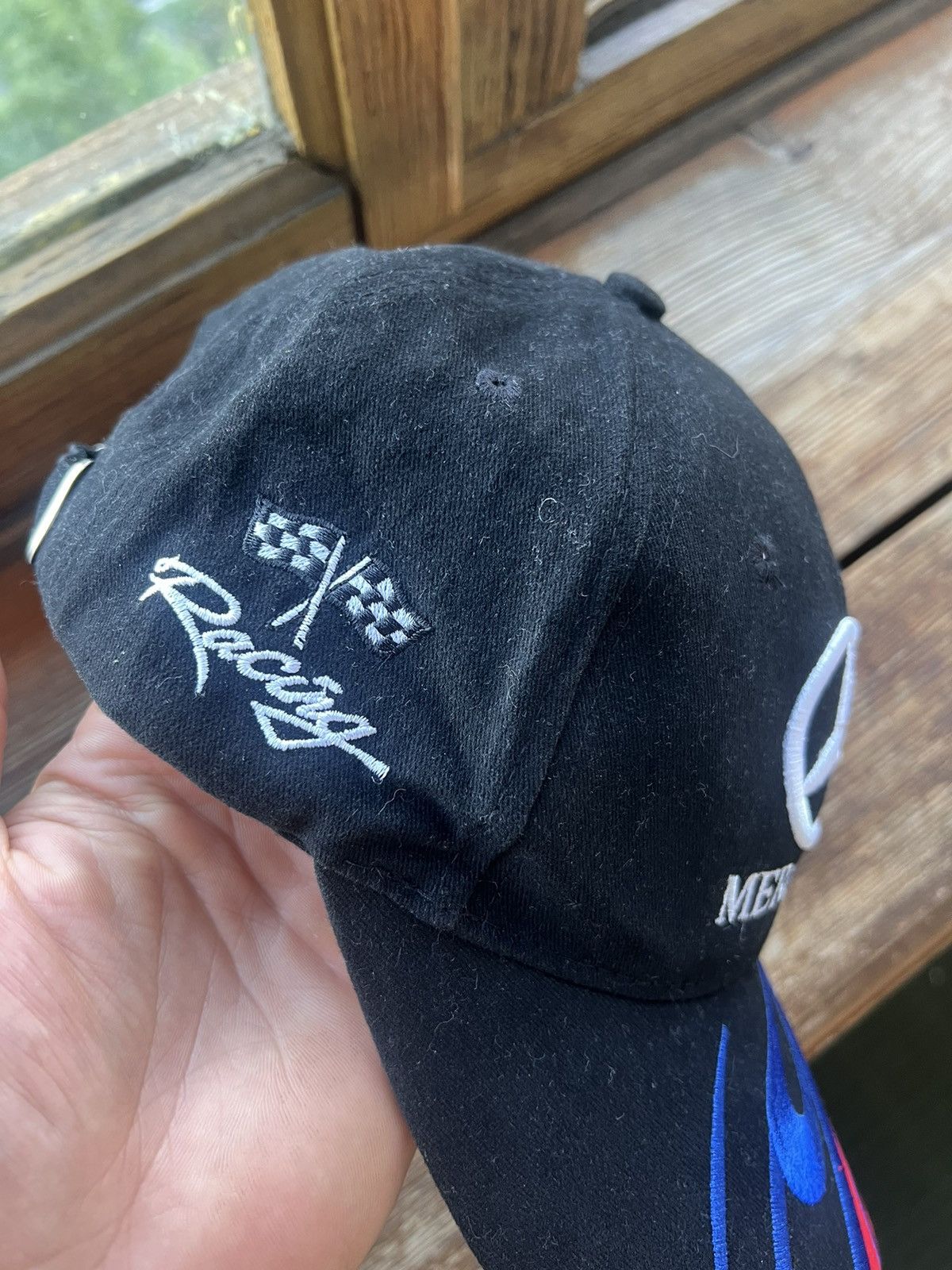 Vintage Vintage Mercedes Benz Racing Trucks Trucker Hat Y2K Size ONE SIZE - 8 Thumbnail