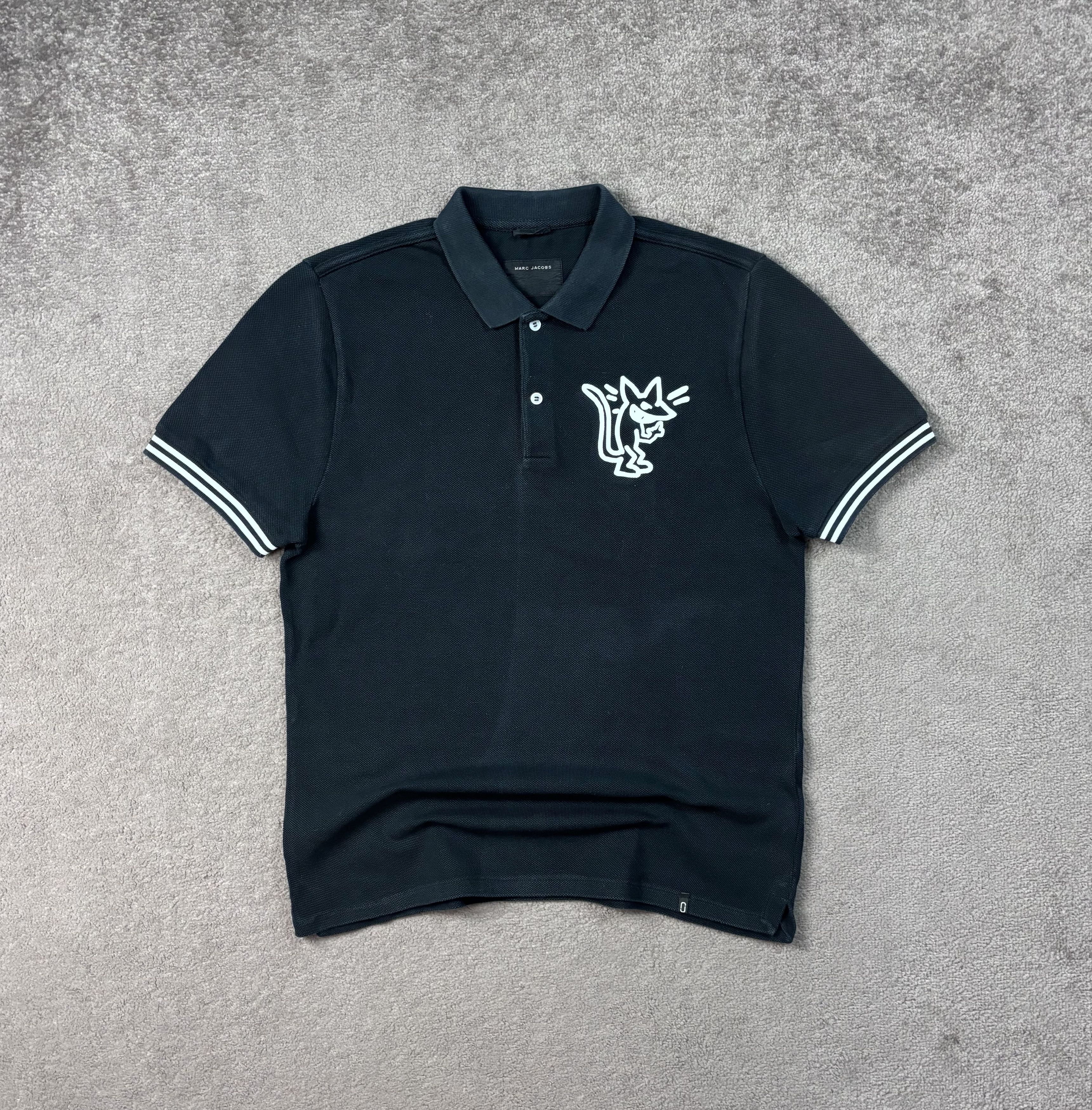 Marc Jacobs Vintage Marc Jacobs Grey Polo T Shirt | Grailed