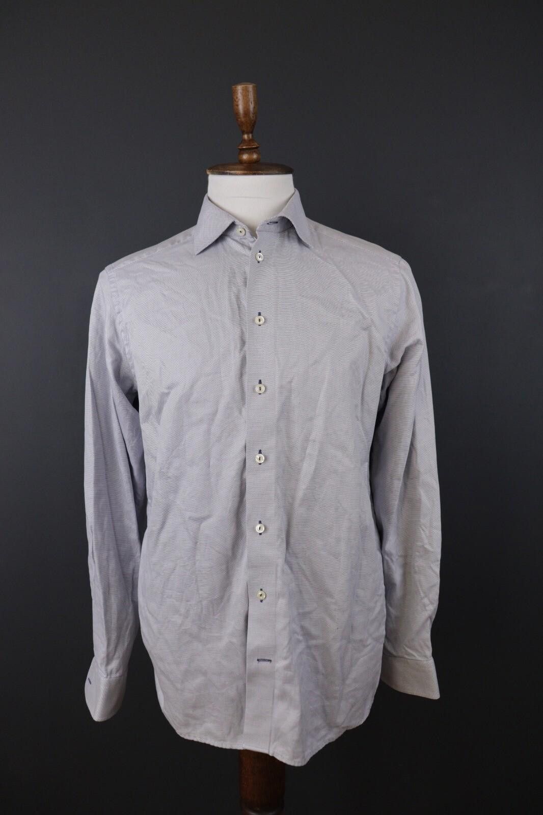 Eton Eton Blue Contemporary Blue Button Down Shirt Size 41 / 16 Size US M / EU 48-50 / 2 - 1 Thumbnail