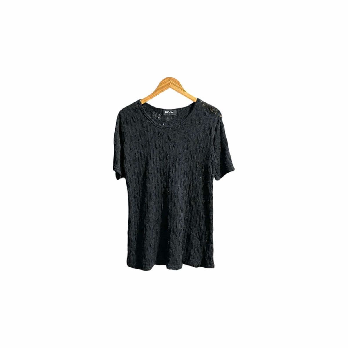 Issey Miyake 🔥Rare Vintage Zucca Issey Miyake Rayon Knit Shirt See Thru Size US M / EU 48-50 / 2 - 2 Thumbnail