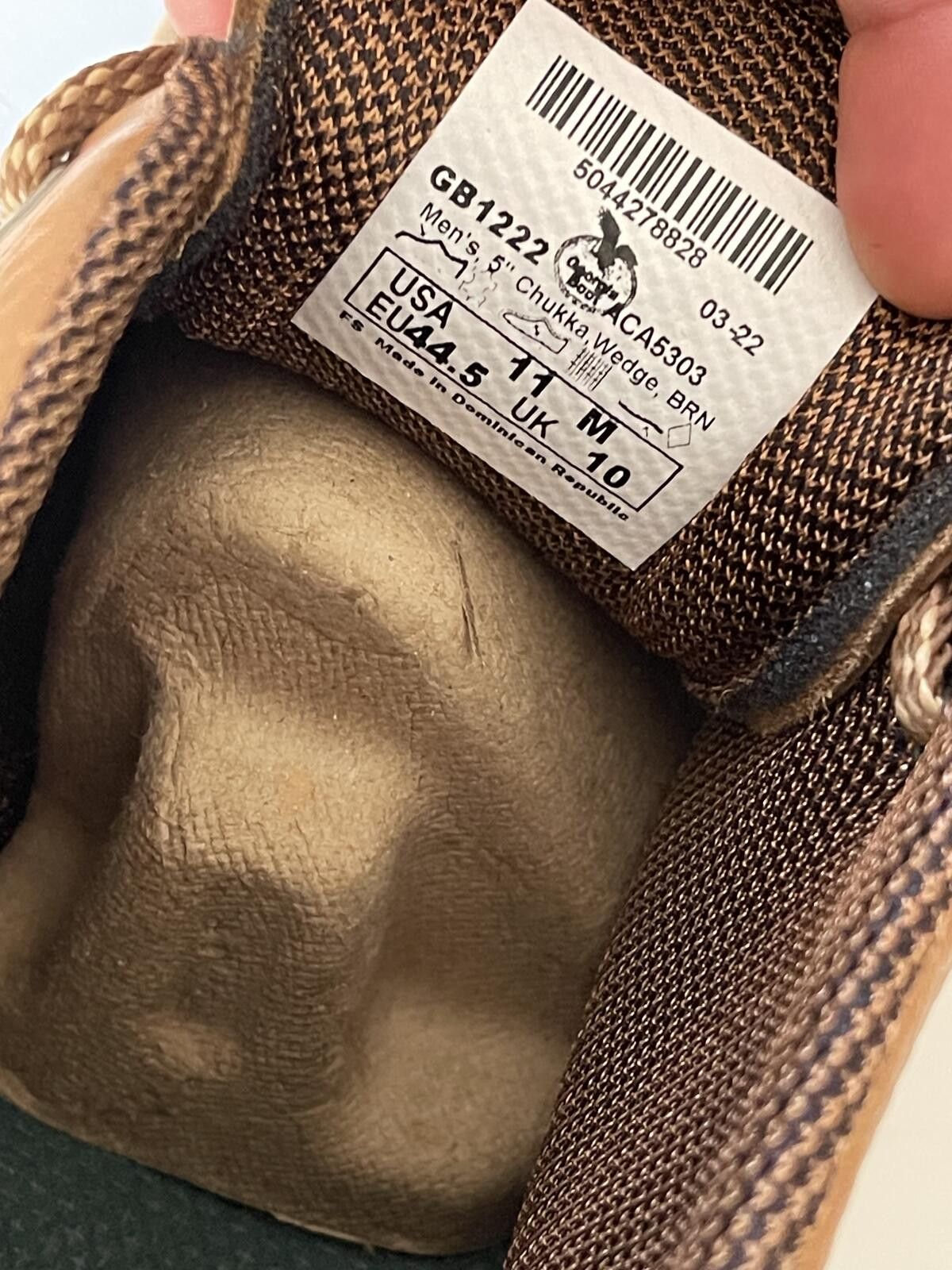 Other Georgia Boot Men's Tan Leather Work Boots Size US 9 / EU 42 - 7 Thumbnail