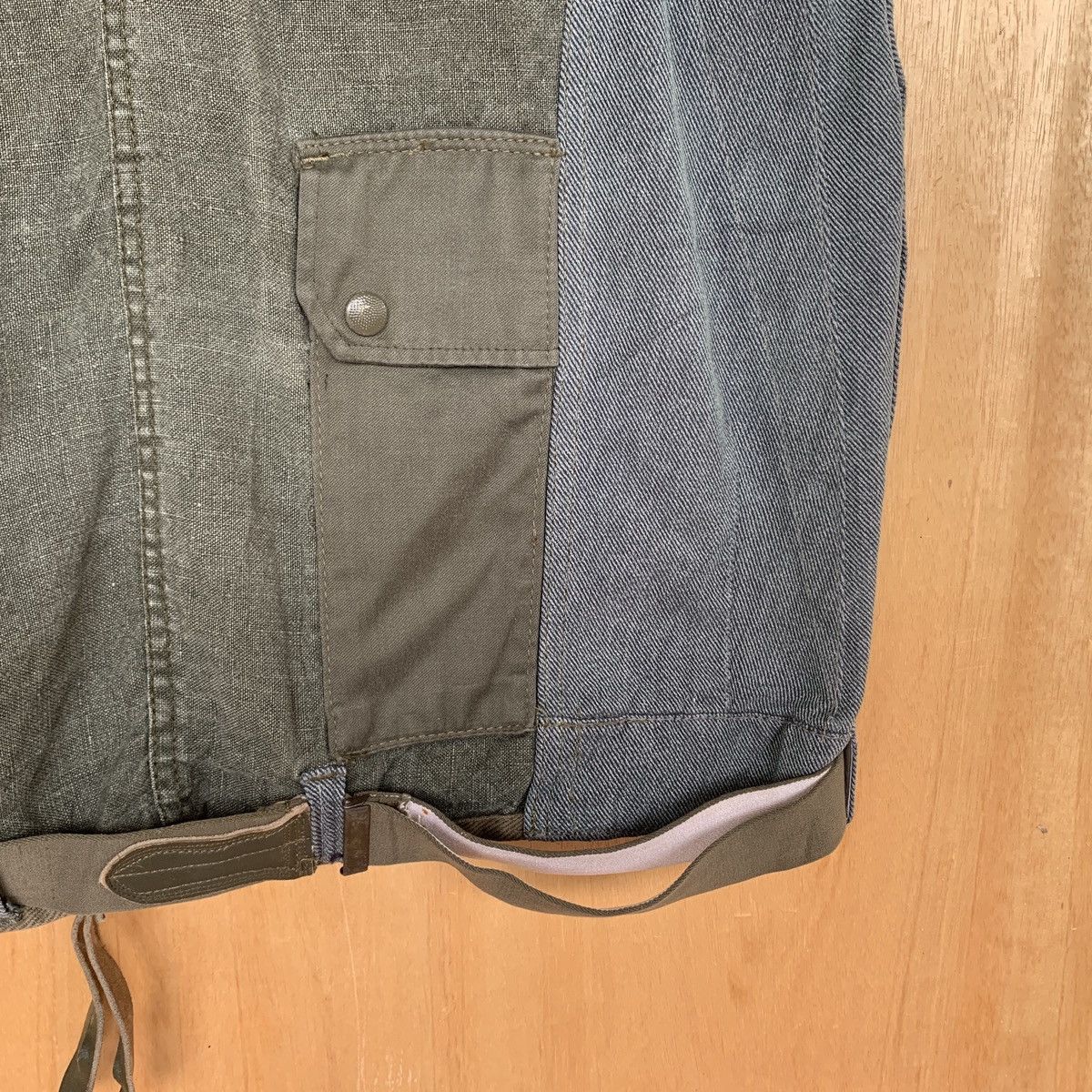 Japanese Brand Vintage Arte Povera Jeans Vest Size US M / EU 48-50 / 2 - 8 Thumbnail