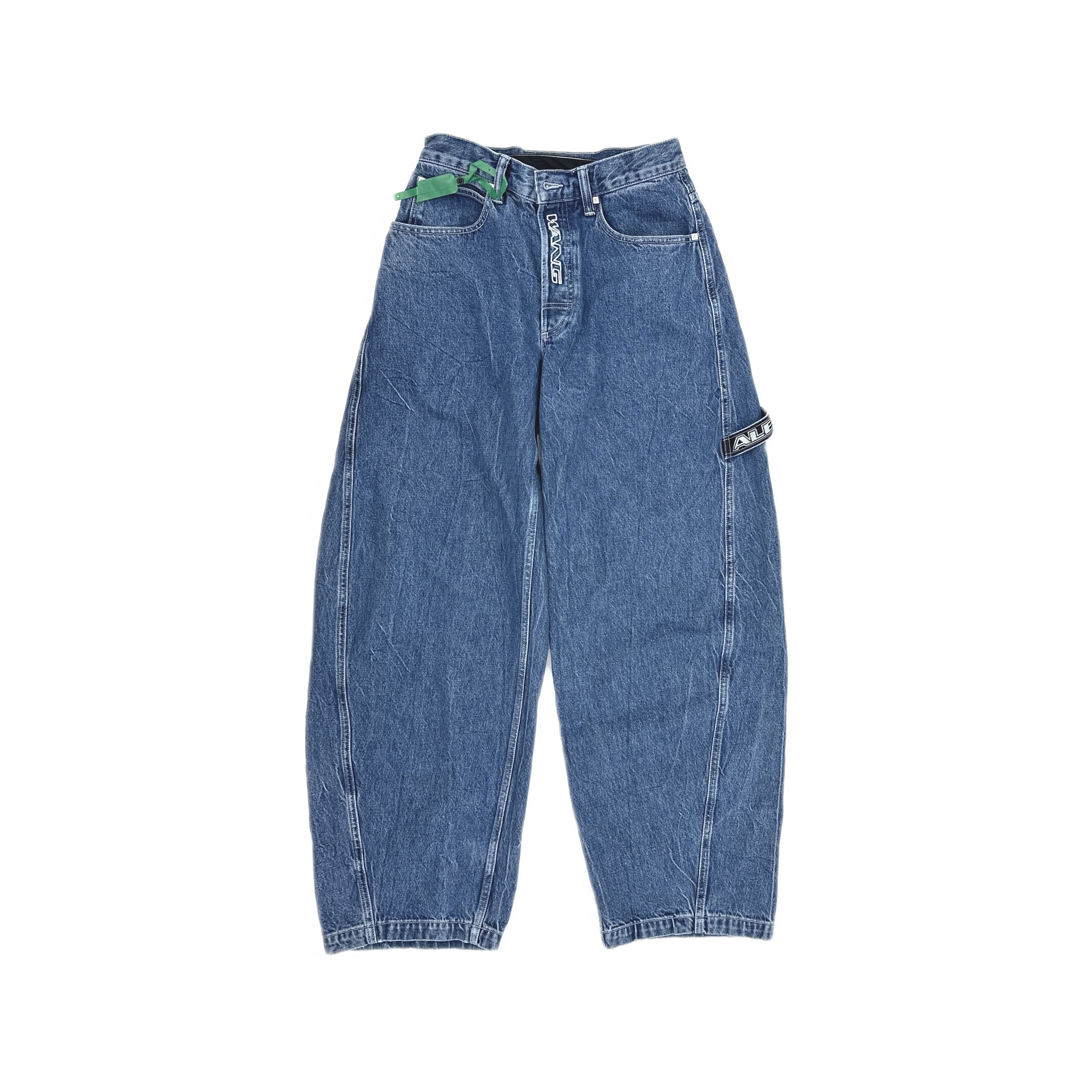Alexander Wang Alexander Wang Logo Waistband Jeans Size 26 Size 26" / US 2 / IT 38 - 1 Thumbnail